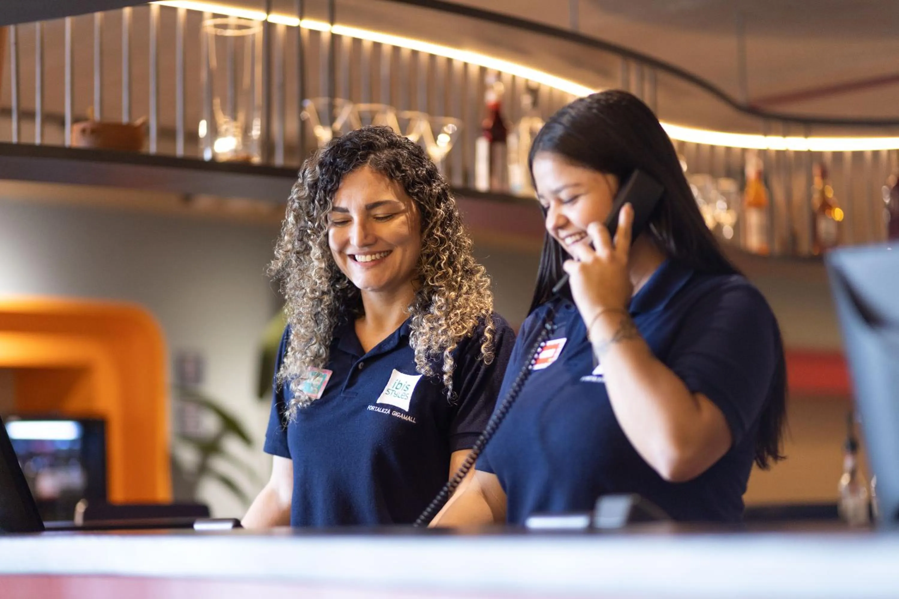 Lobby or reception in ibis Styles Fortaleza Shopping Giga Mall