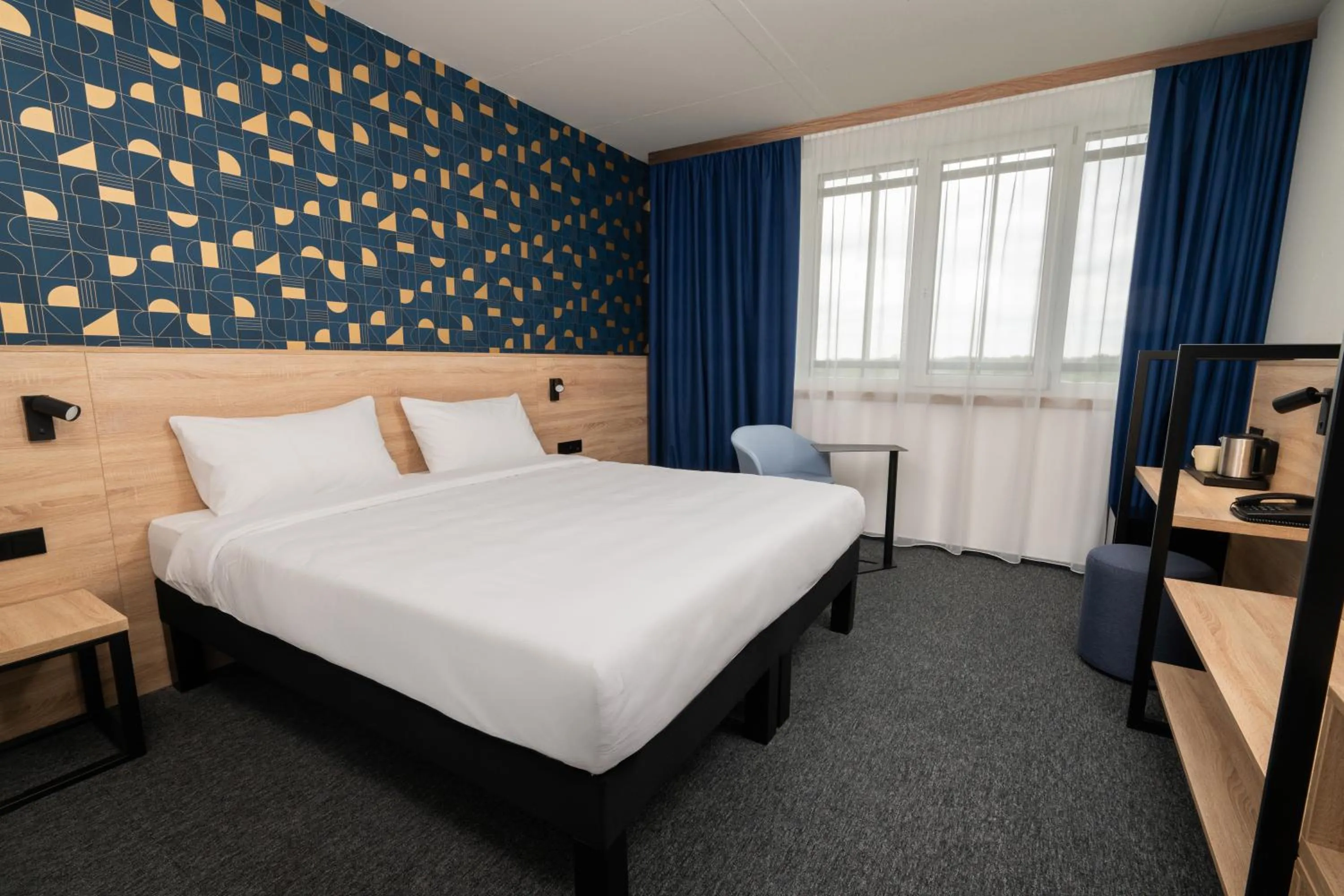 Bedroom, Bed in ibis Styles Debrecen Airport
