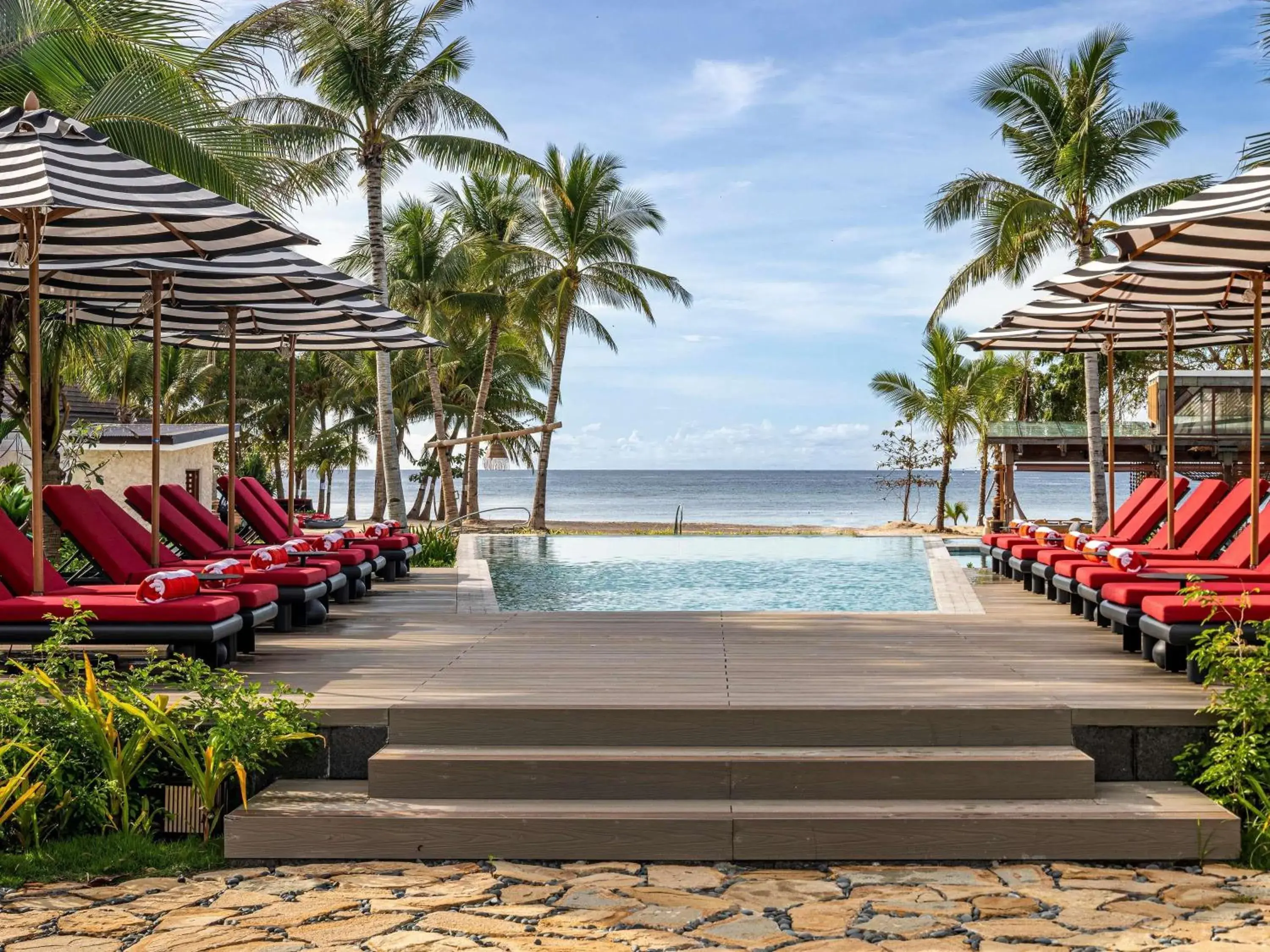 Pool view in South Palms Resort and Spa Panglao - MGallery Collection Pool view in South Palms Resort and Spa Panglao - MGallery Collection