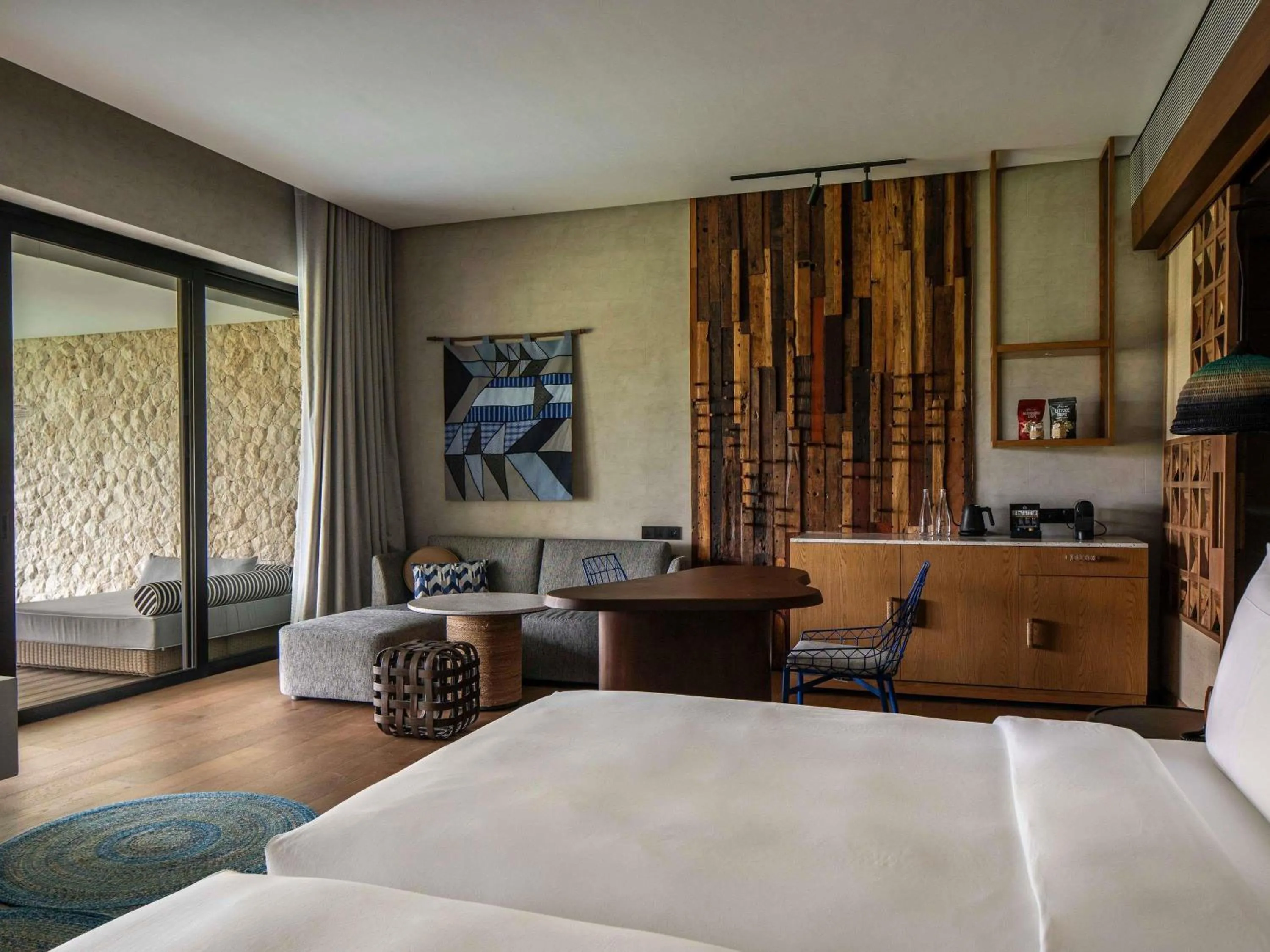 Bedroom, Bed in South Palms Resort and Spa Panglao - MGallery Collection