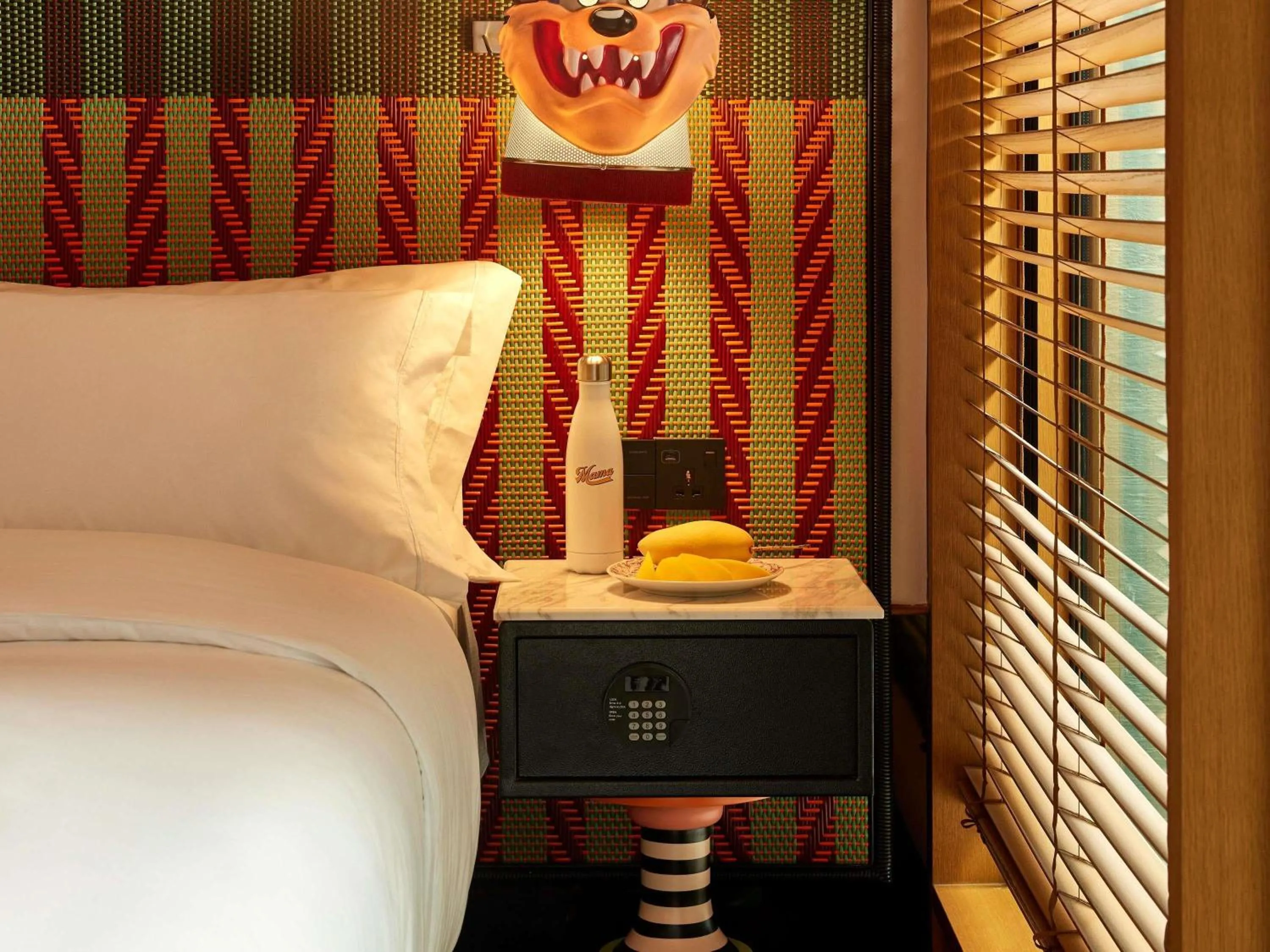 Bedroom, Bed in Mama Shelter Singapore Orchard