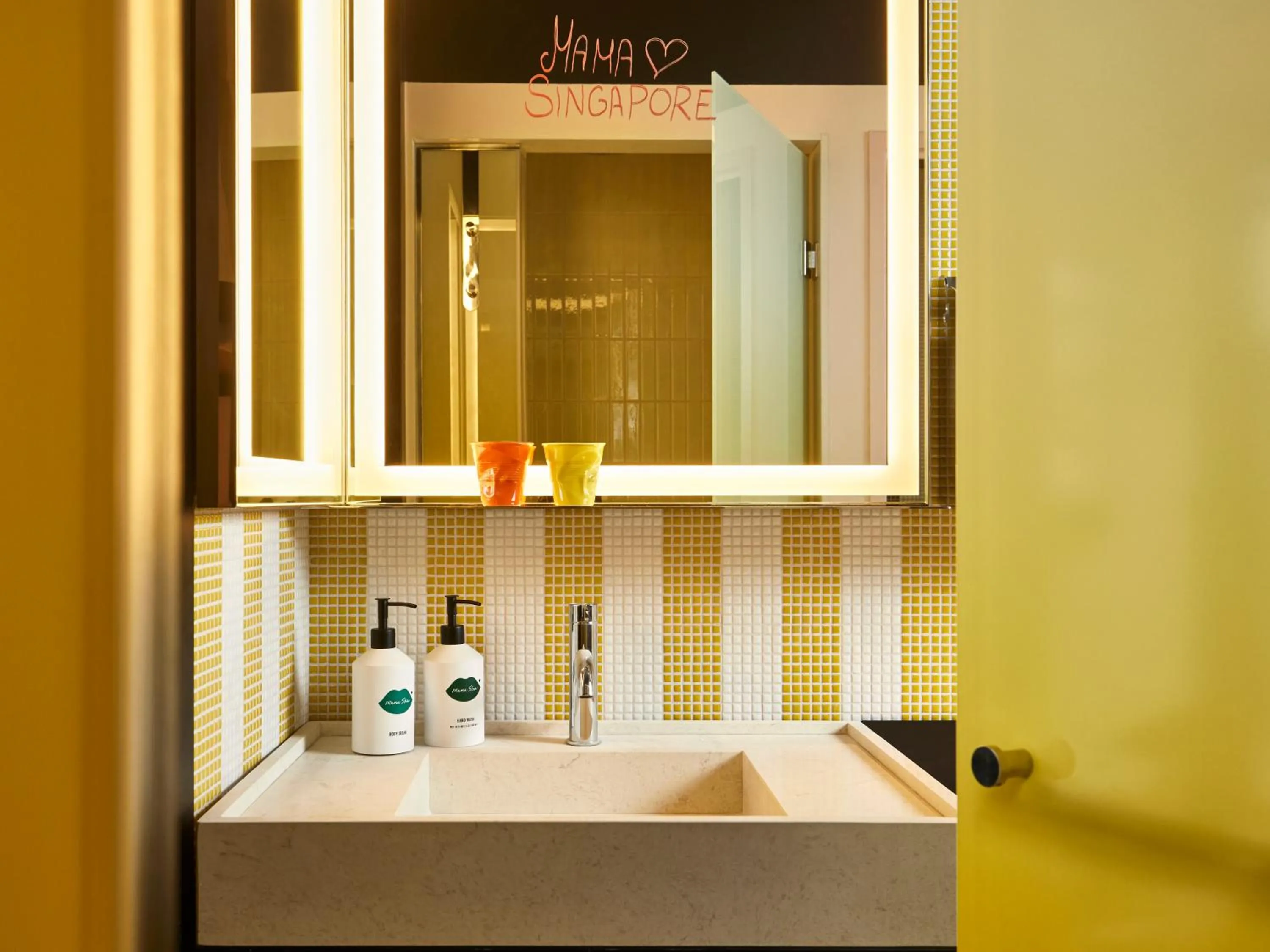 Bathroom in Mama Shelter Singapore Orchard