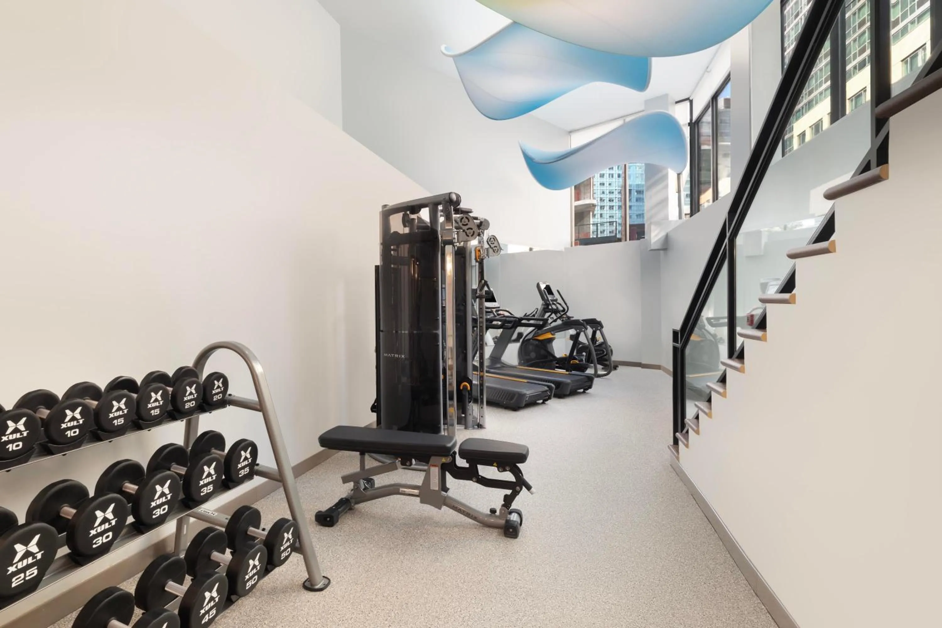 Fitness centre/facilities in EVEN Hotel Long Island City - New York by IHG