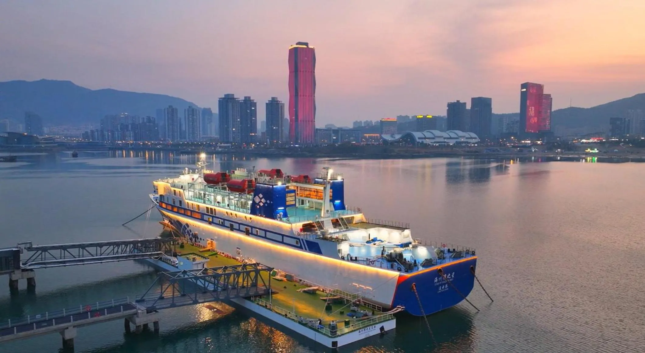 Property building in voco Lianyungang Star of HaizhouBay