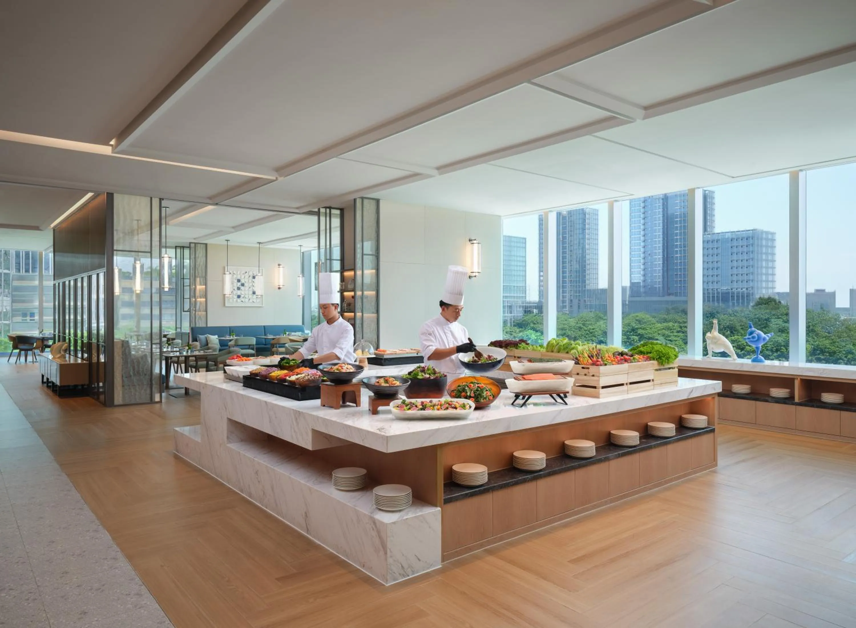 Restaurant/places to eat in Courtyard by Marriott Guangzhou Pazhou