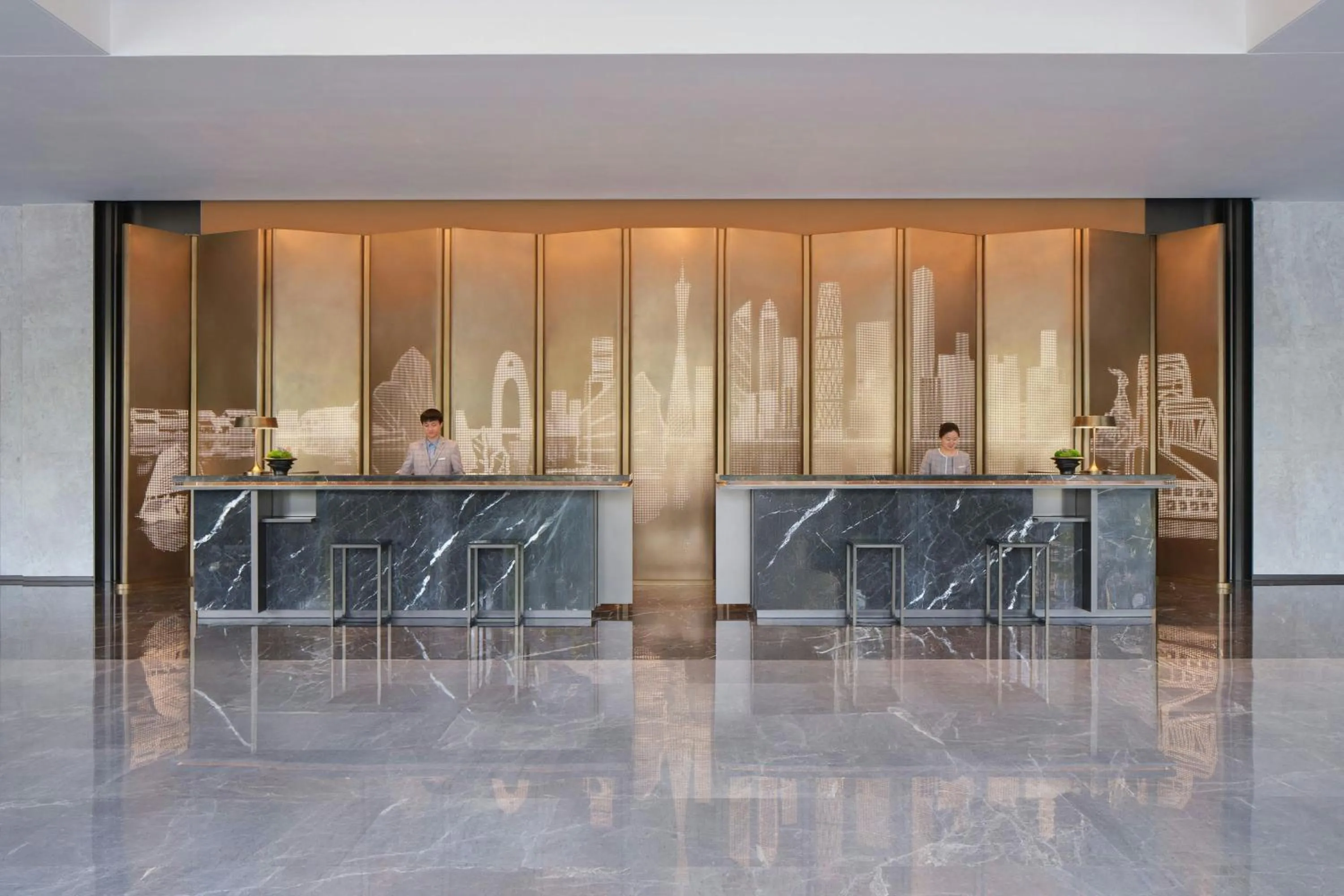 Lobby or reception in Courtyard by Marriott Guangzhou Pazhou