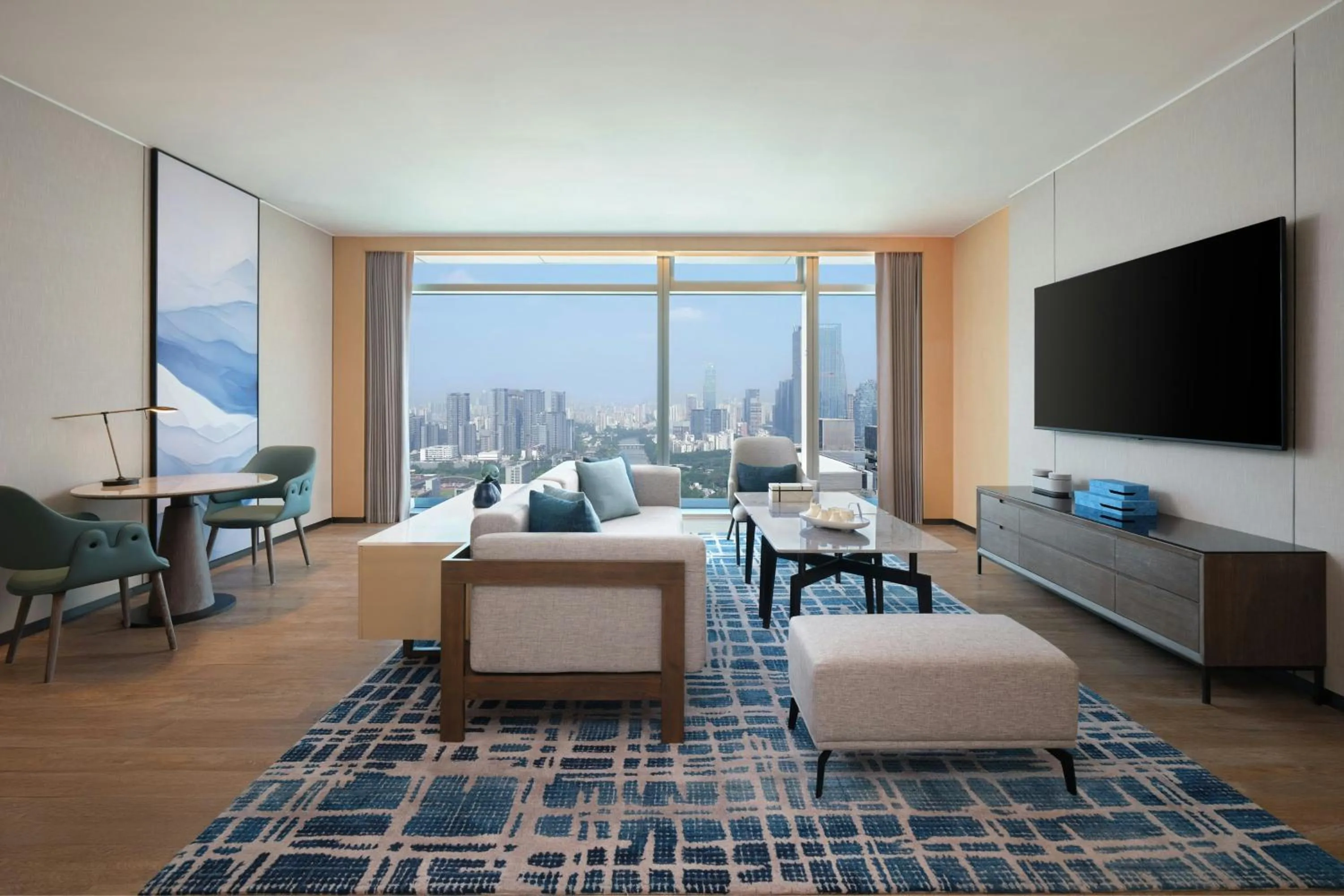 Photo of the whole room in Courtyard by Marriott Guangzhou Pazhou