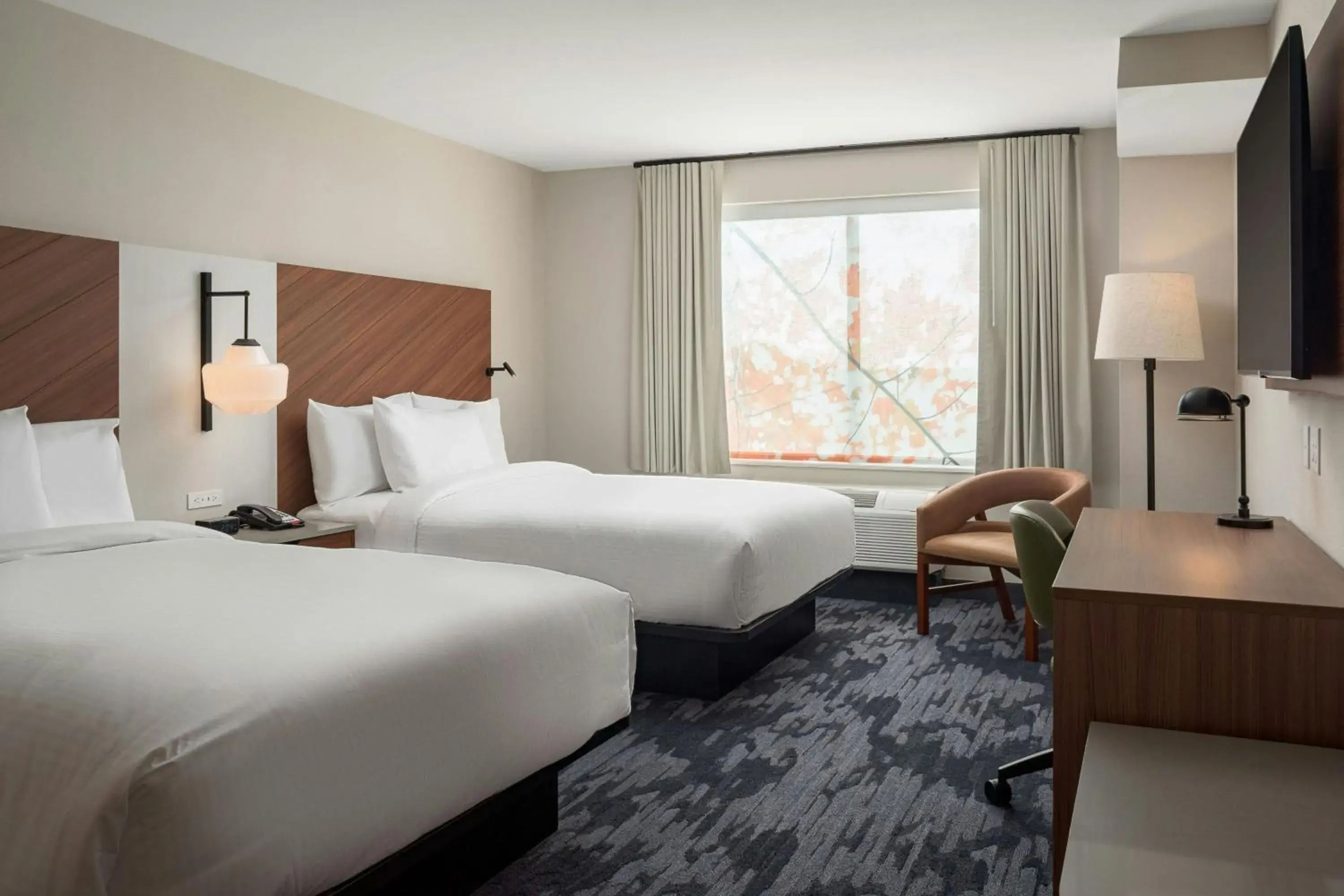 Standard Queen Room with Two Queen Beds in Fairfield by Marriott Inn & Suites Huntsville Madison Standard Queen Room with Two Queen Beds in Fairfield by Marriott Inn & Suites Huntsville Madison
