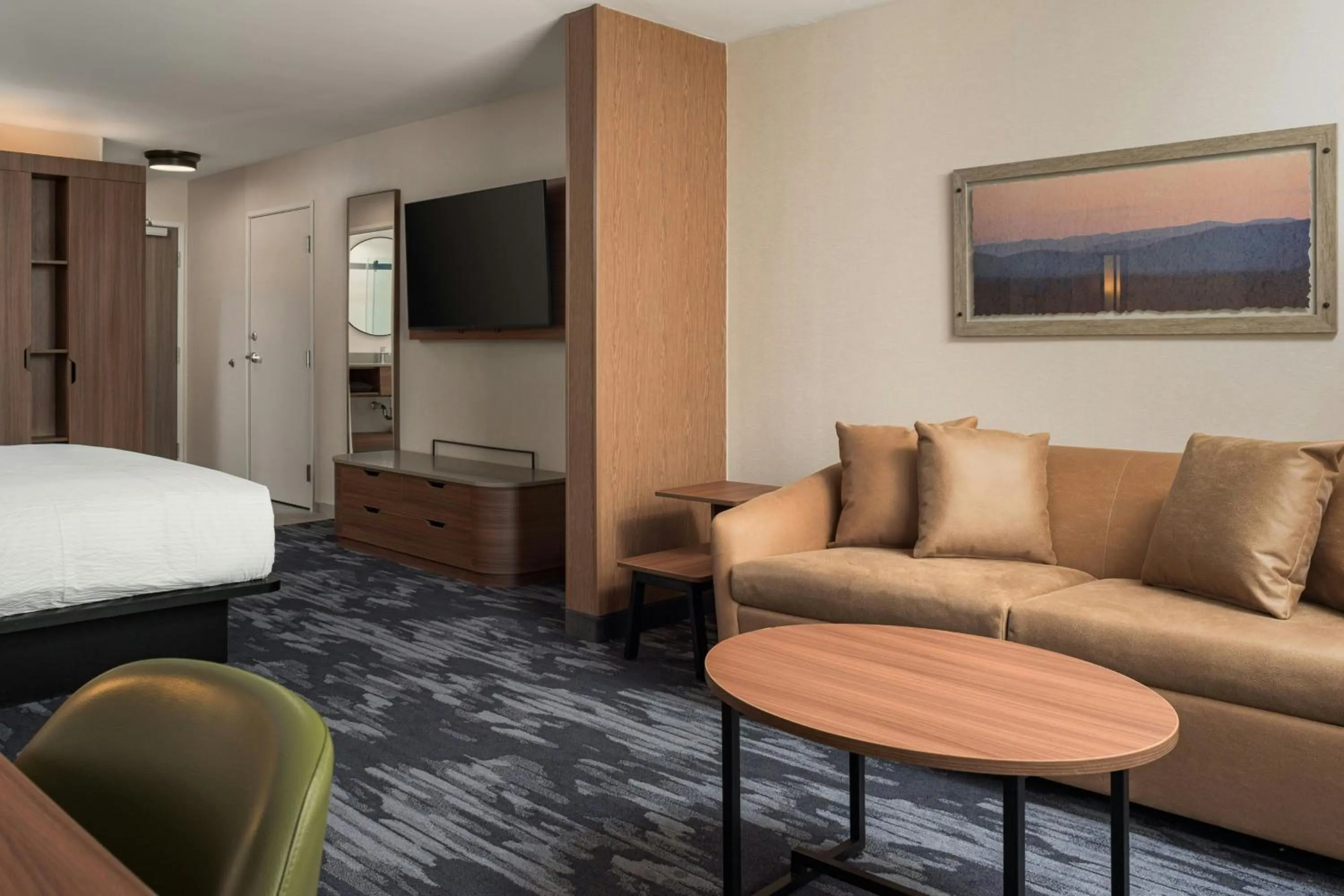Photo of the whole room, Bed in Fairfield by Marriott Inn & Suites Huntsville Madison