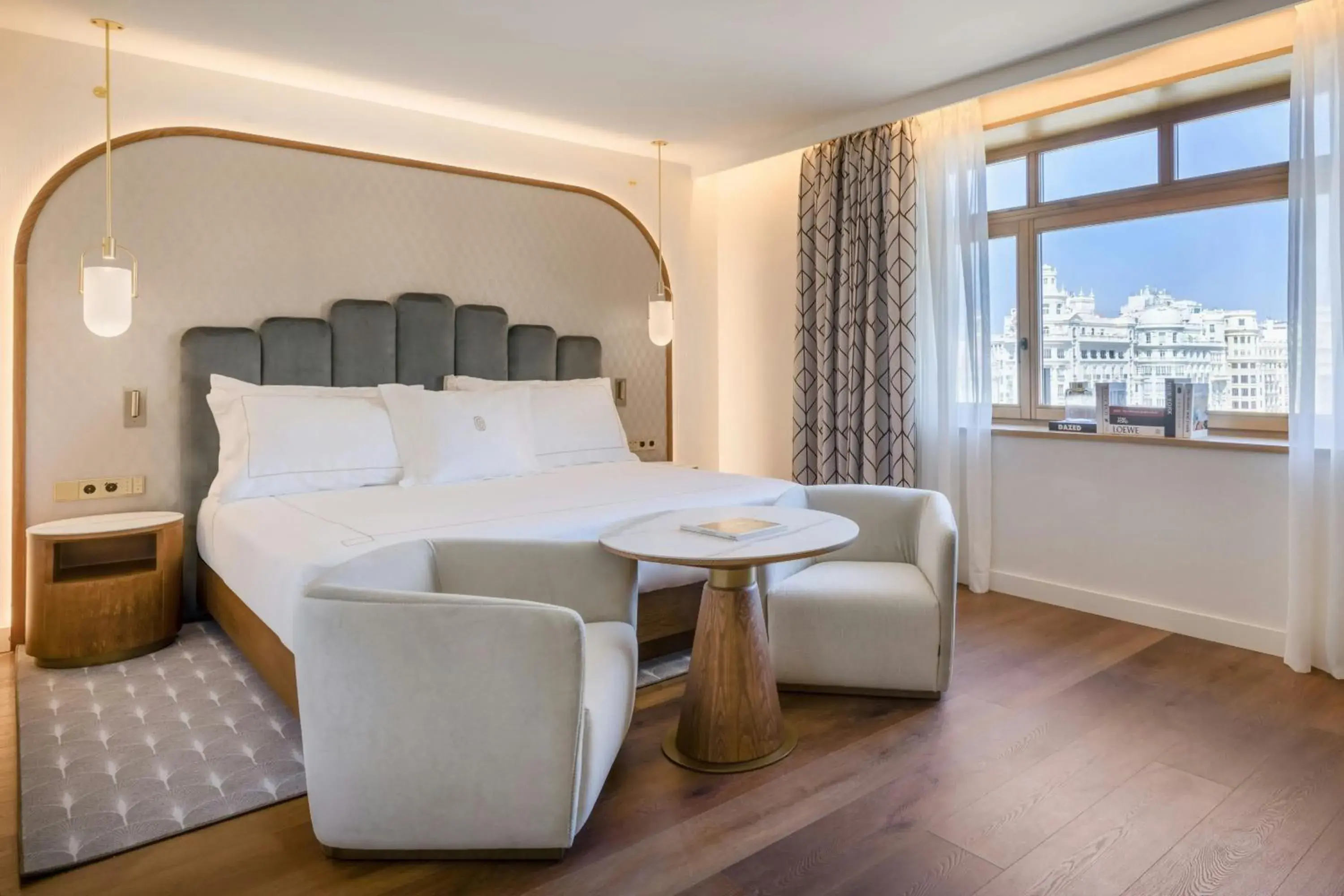 Bedroom, Bed in Grand Hotel Centenari, Valencia, Autograph Collection Bedroom, Bed in Grand Hotel Centenari, Valencia, Autograph Collection