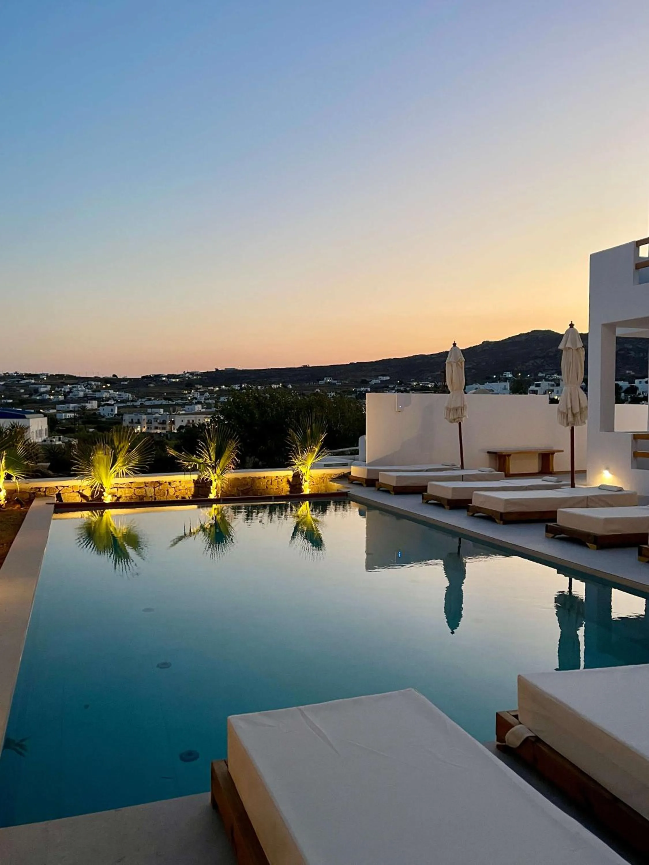 Property building in Mykonos Dot Suites