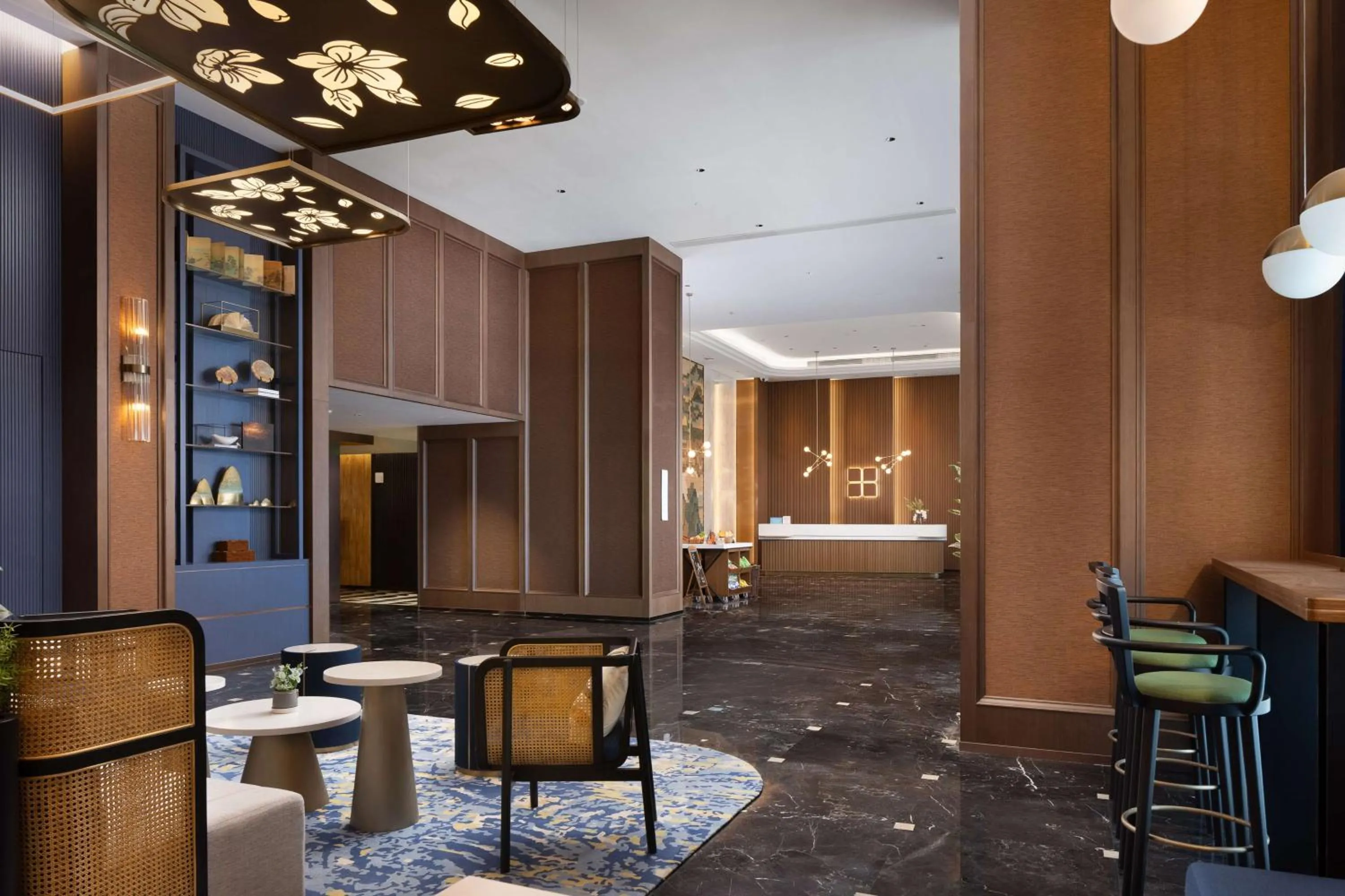 Lobby or reception in Hilton Garden Inn Leshan Shizhong