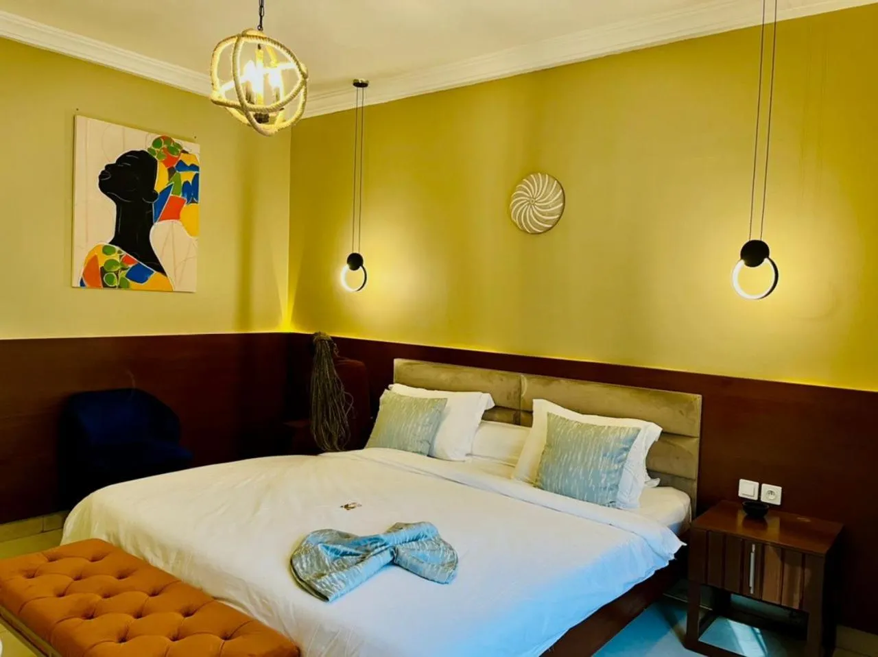 Shower, Bed in Hotel de l'Air