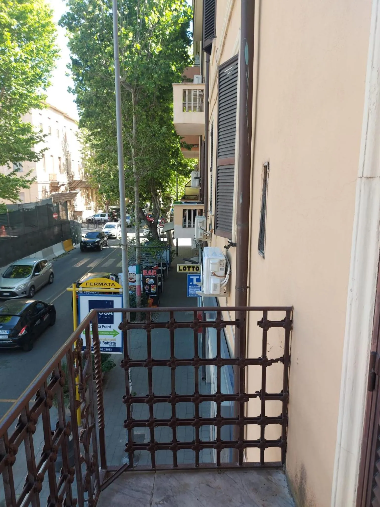 Balcony/Terrace in Alloggio Turistico Sea Port - Next to the Cruise Ship Free Shuttle Terminal