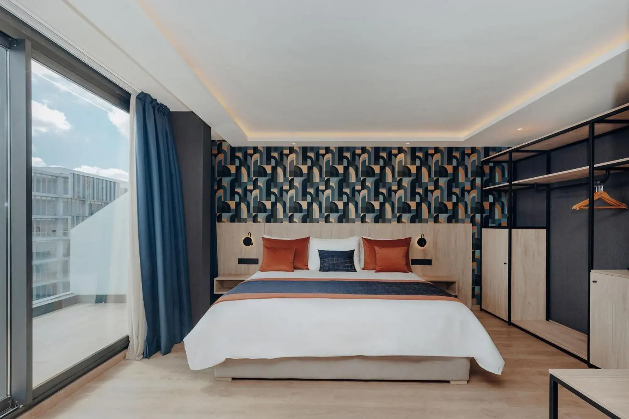 Deluxe Double Room with Balcony and Sea View in Exe Casablanca Deluxe Double Room with Balcony and Sea View in Exe Casablanca