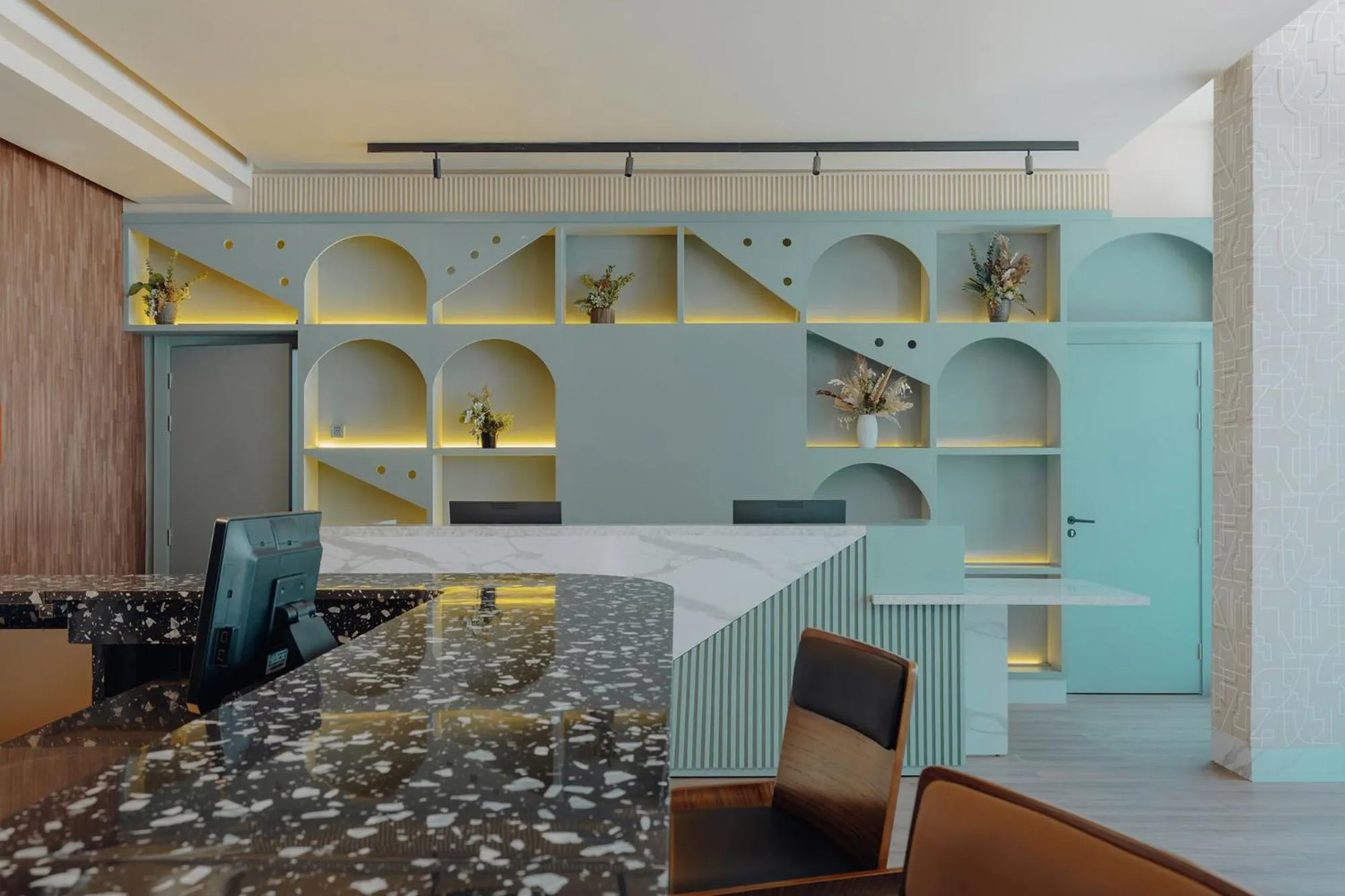 Lobby or reception in Exe Casablanca