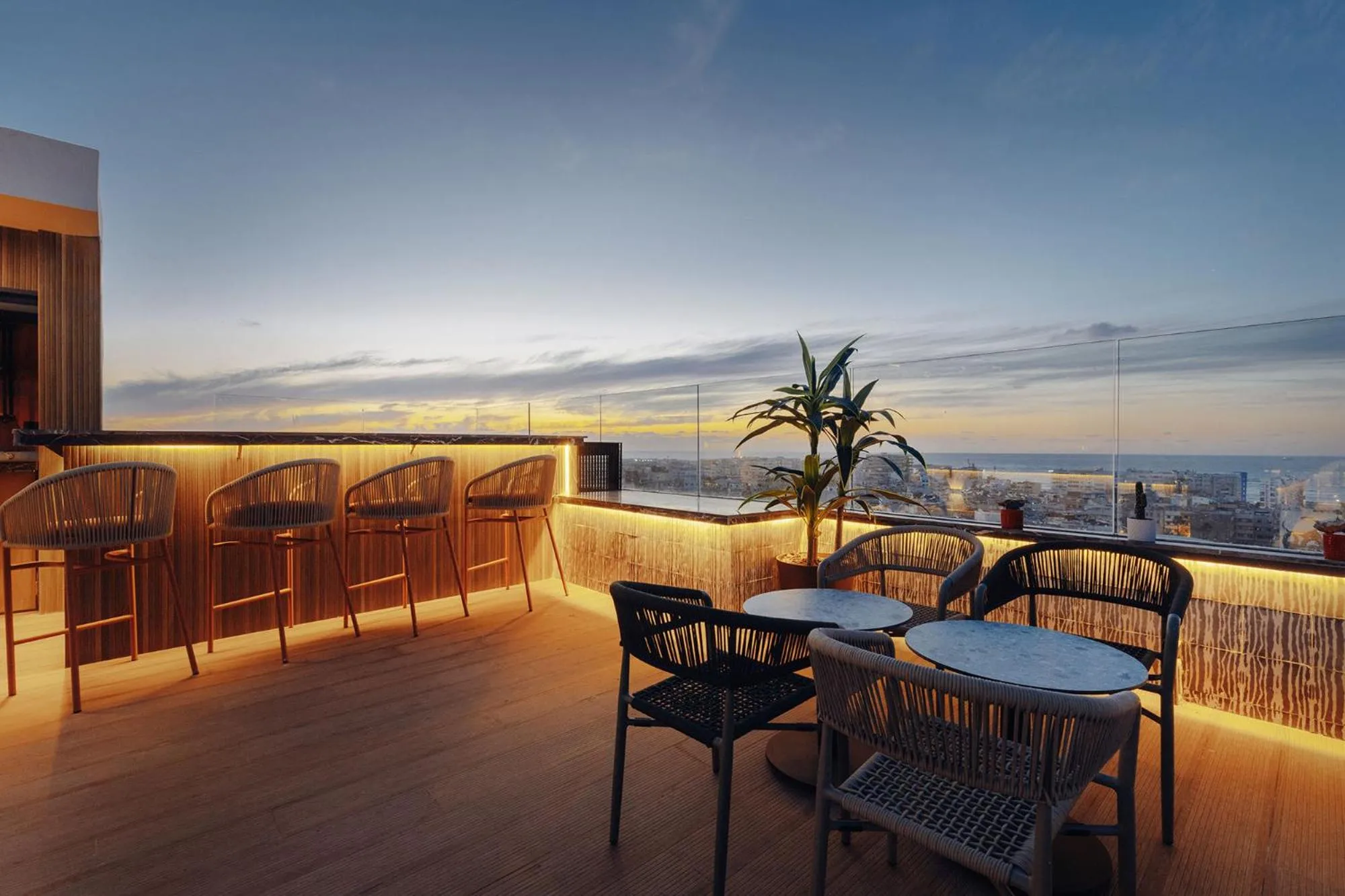 Balcony/Terrace in Exe Casablanca