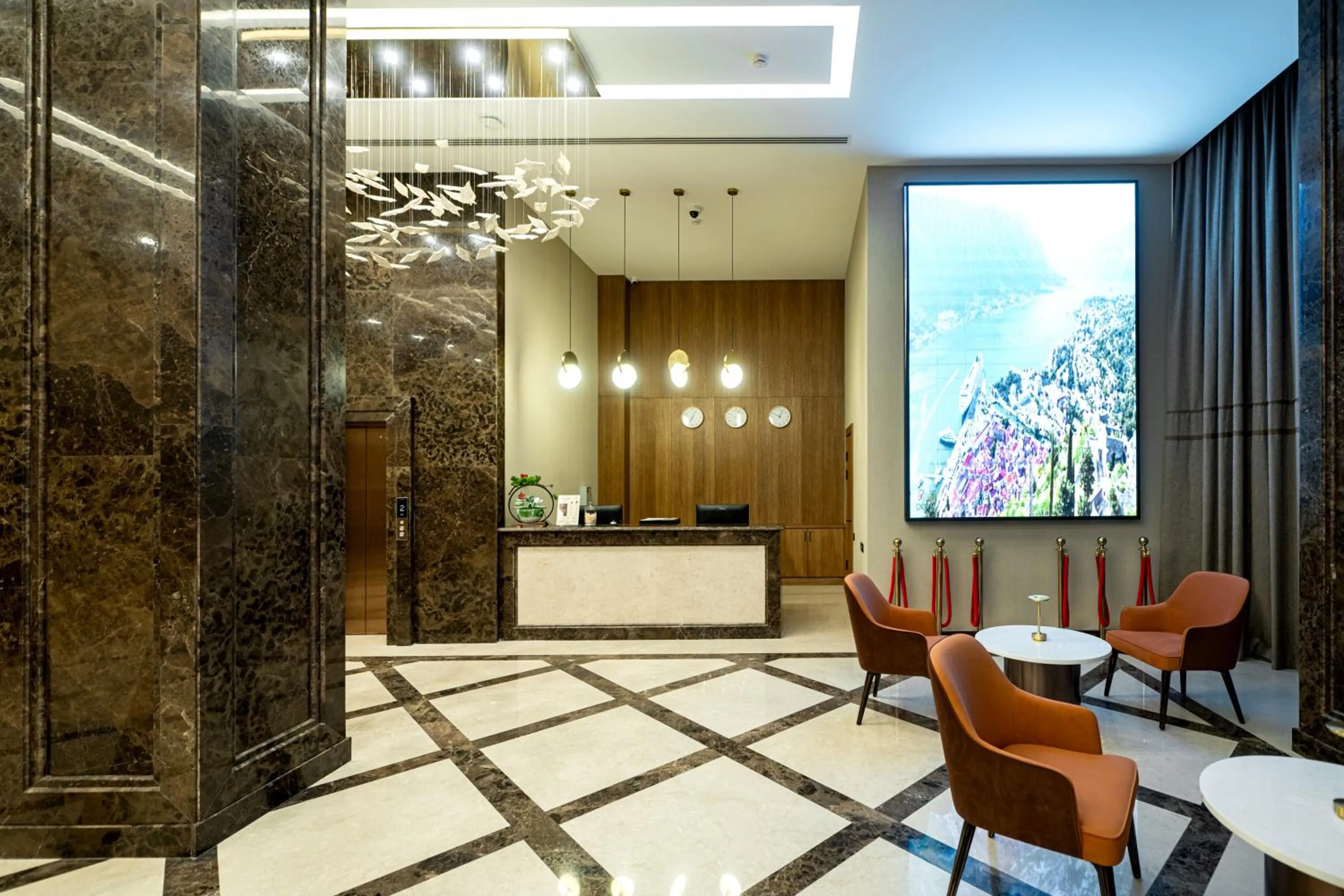 Seating area in Mardan Hotel