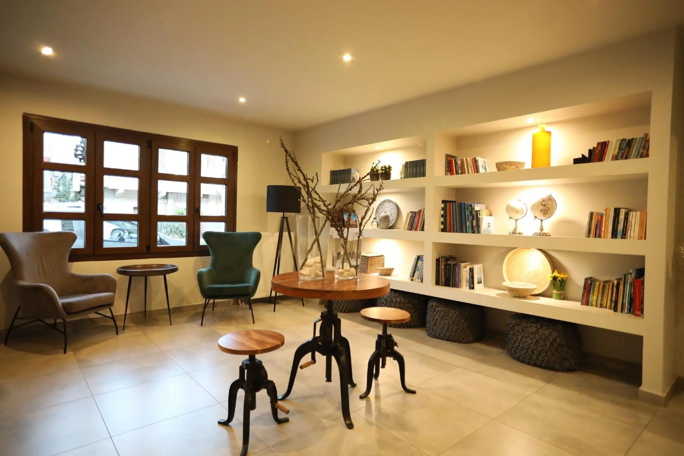 Library in Filoxenia Hotel & Spa