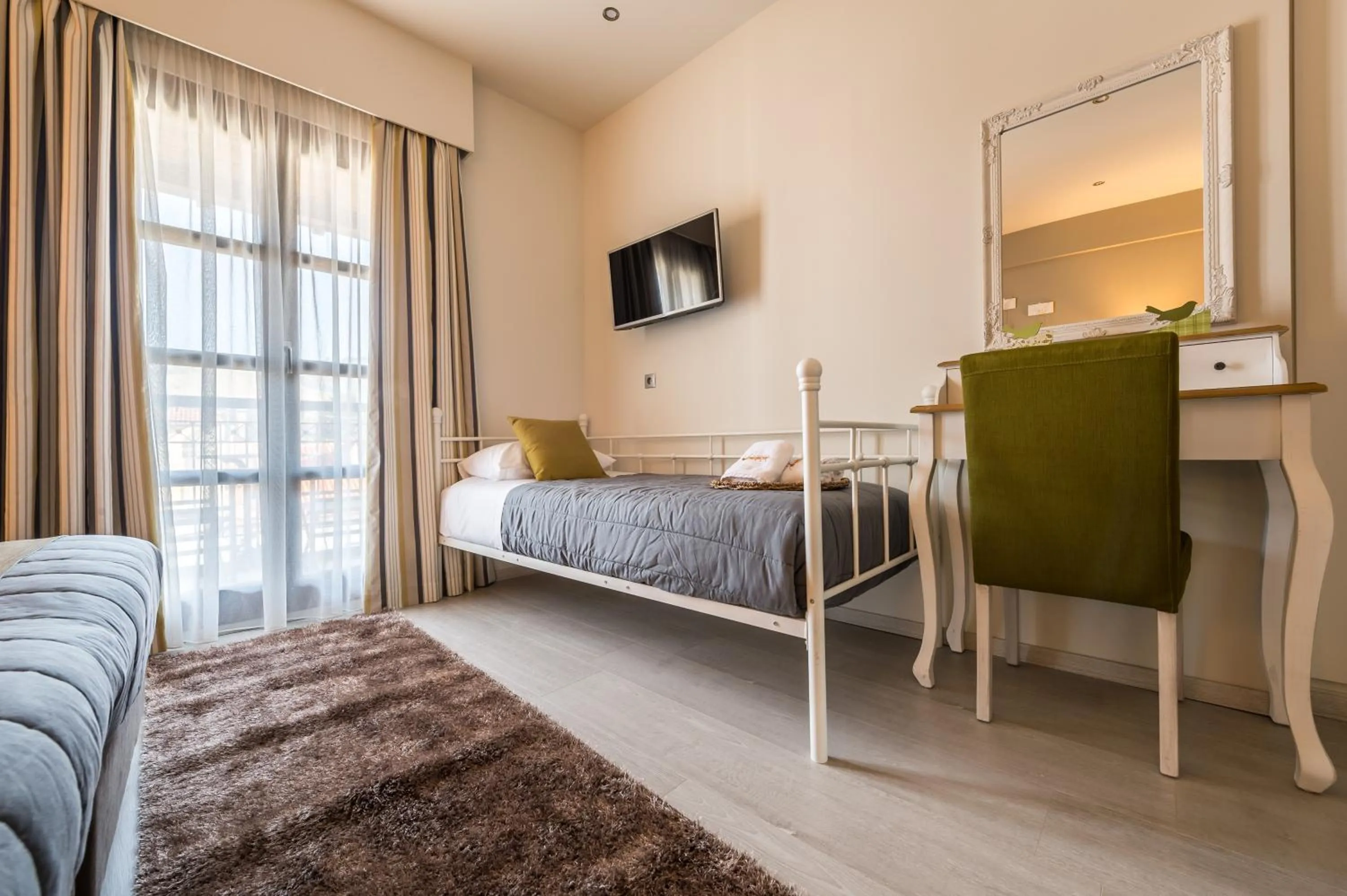 Bedroom, Bed in Filoxenia Hotel & Spa