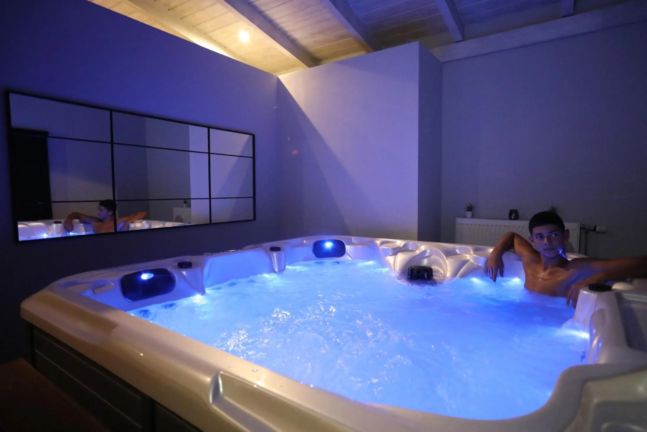 Hot Tub in Filoxenia Hotel & Spa