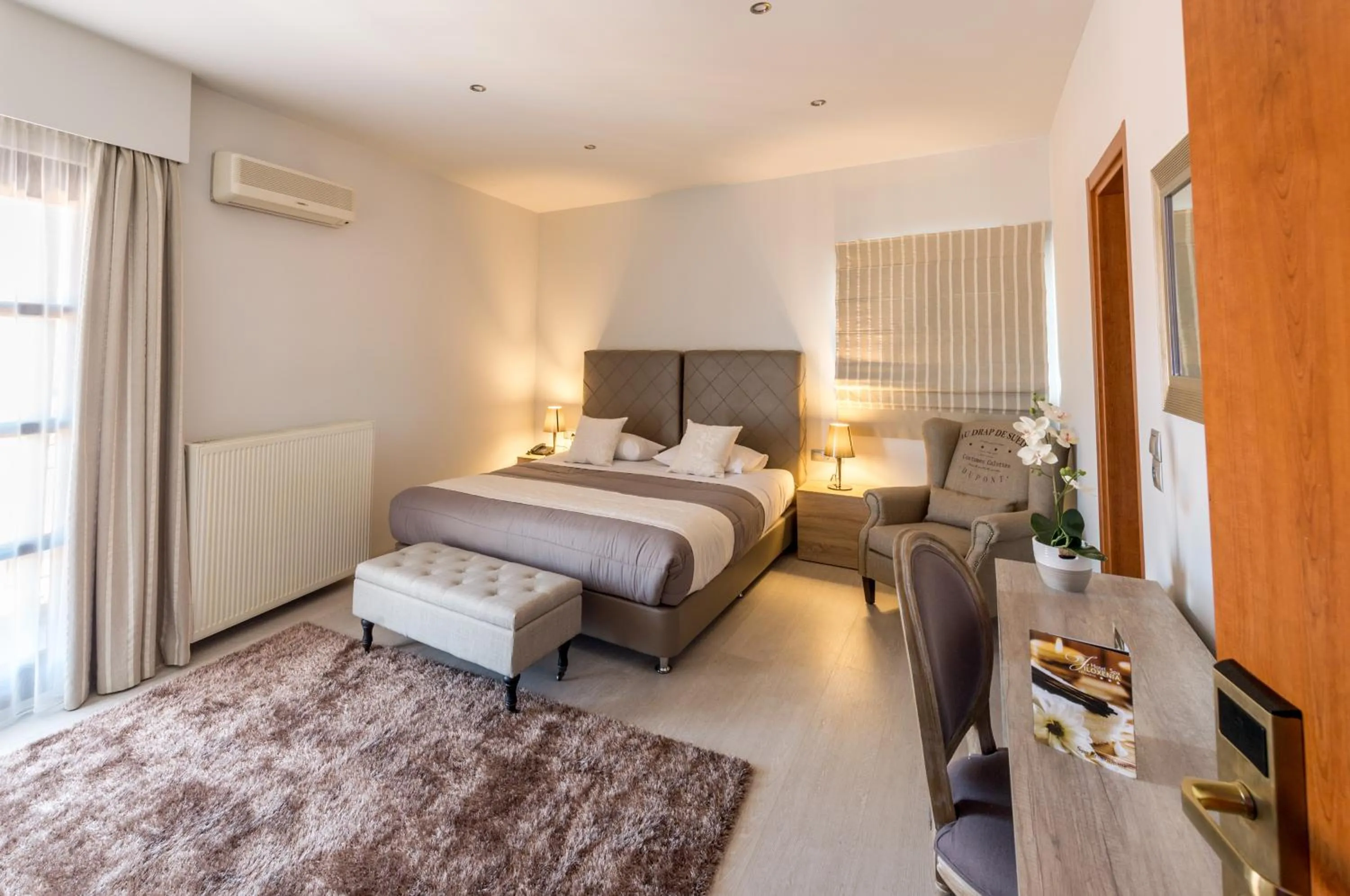 Bedroom, Bed in Filoxenia Hotel & Spa