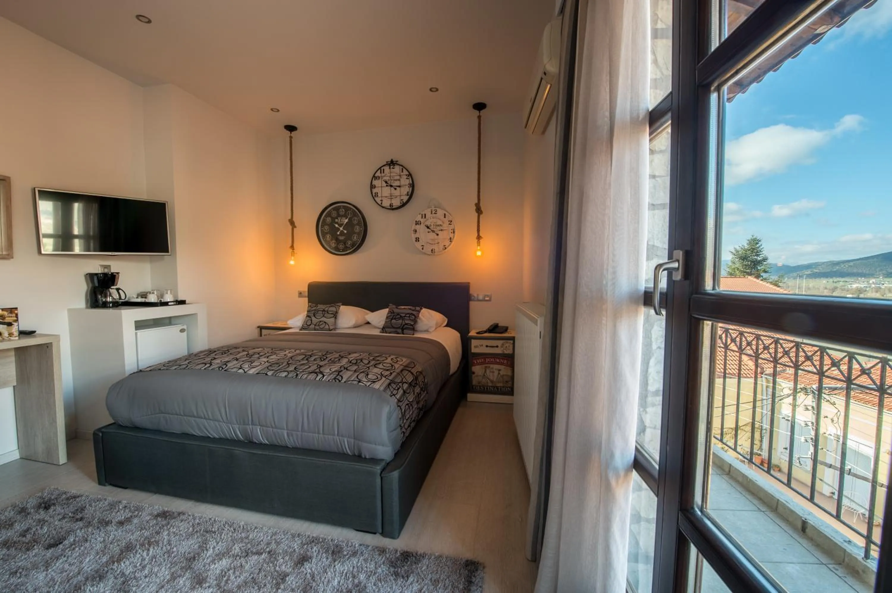 Bedroom, Bed in Filoxenia Hotel & Spa