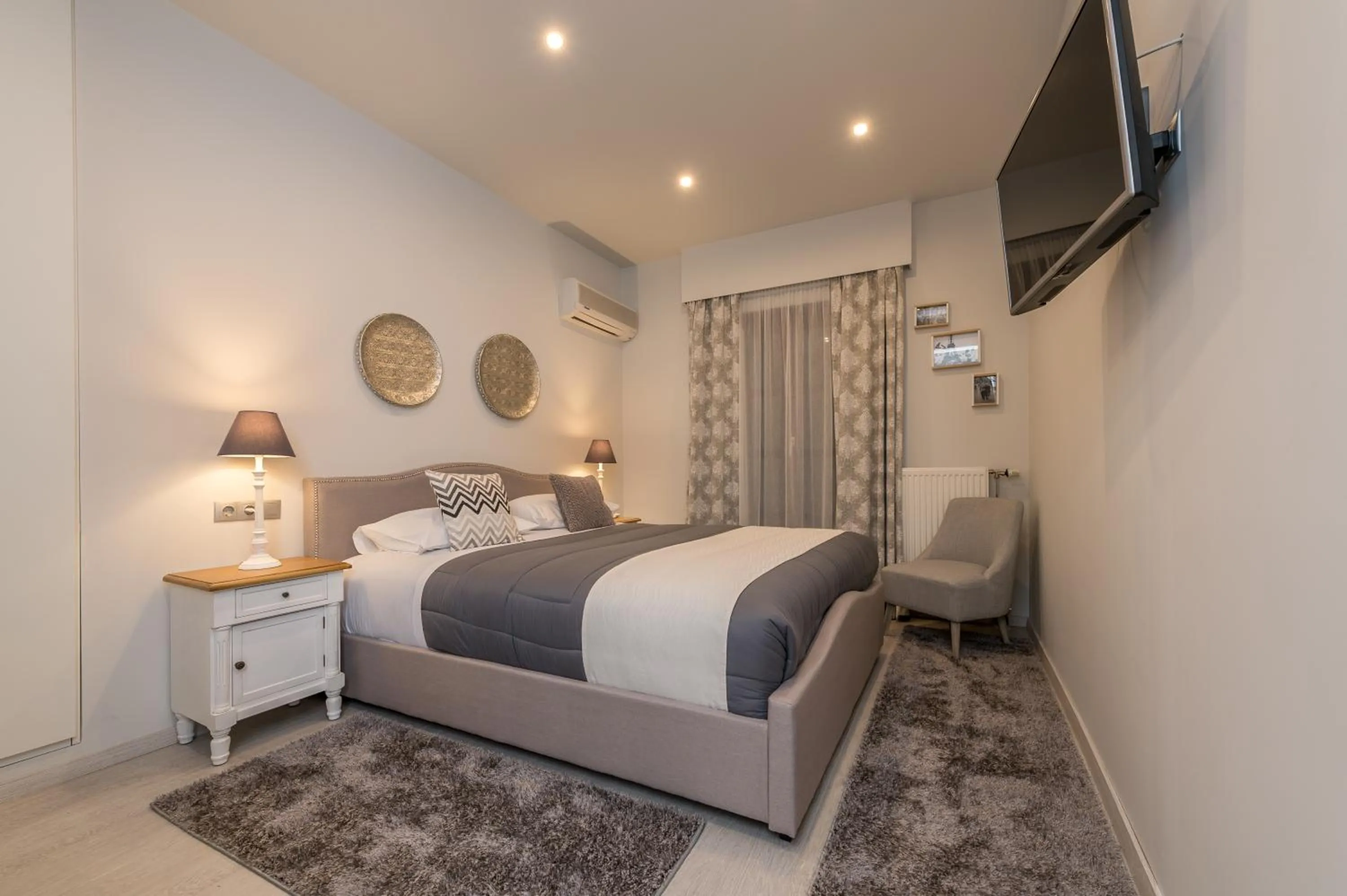 Bedroom, Bed in Filoxenia Hotel & Spa