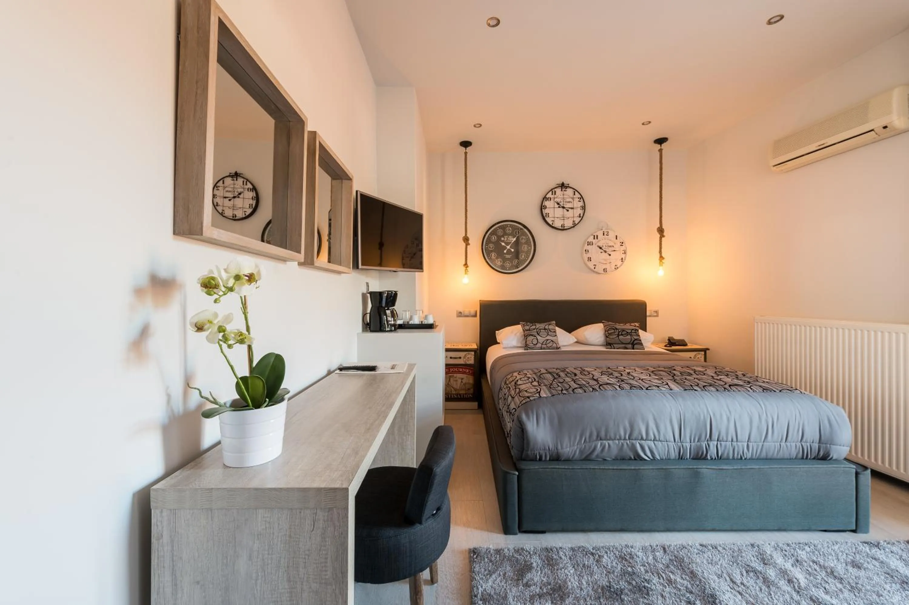 Bedroom, Bed in Filoxenia Hotel & Spa