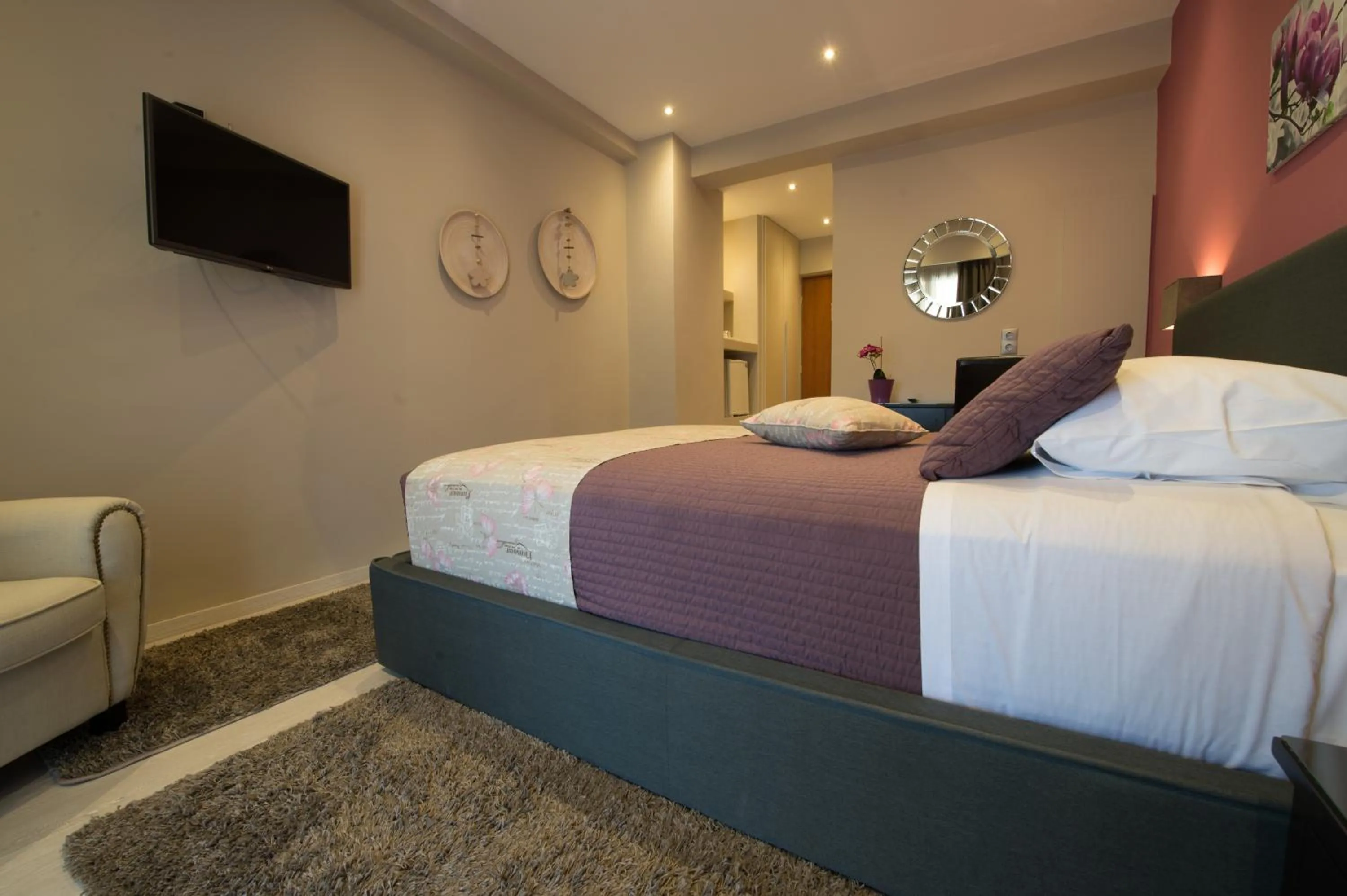 Bedroom, Bed in Filoxenia Hotel & Spa