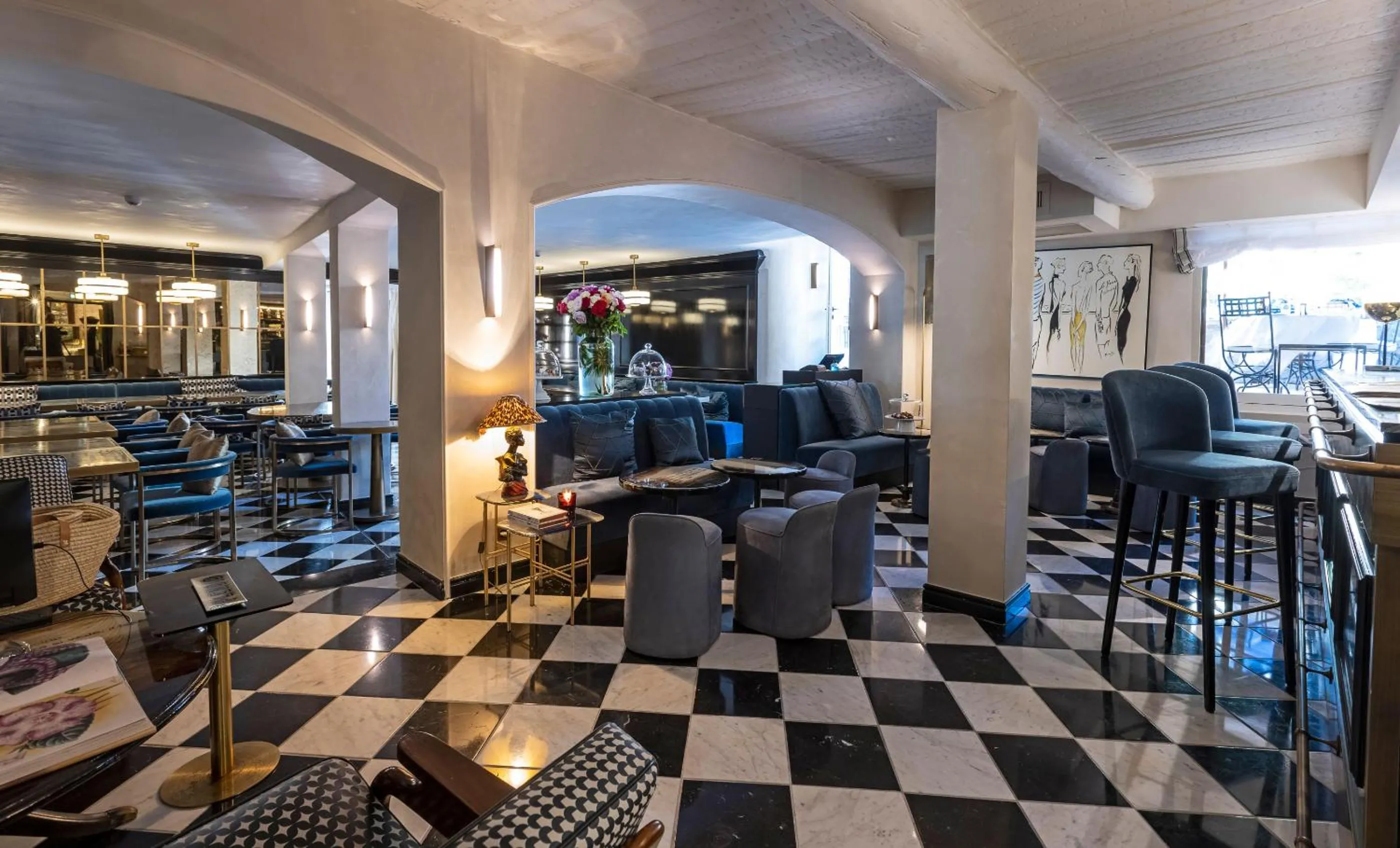 Restaurant/places to eat in Le Yaca Saint-Tropez