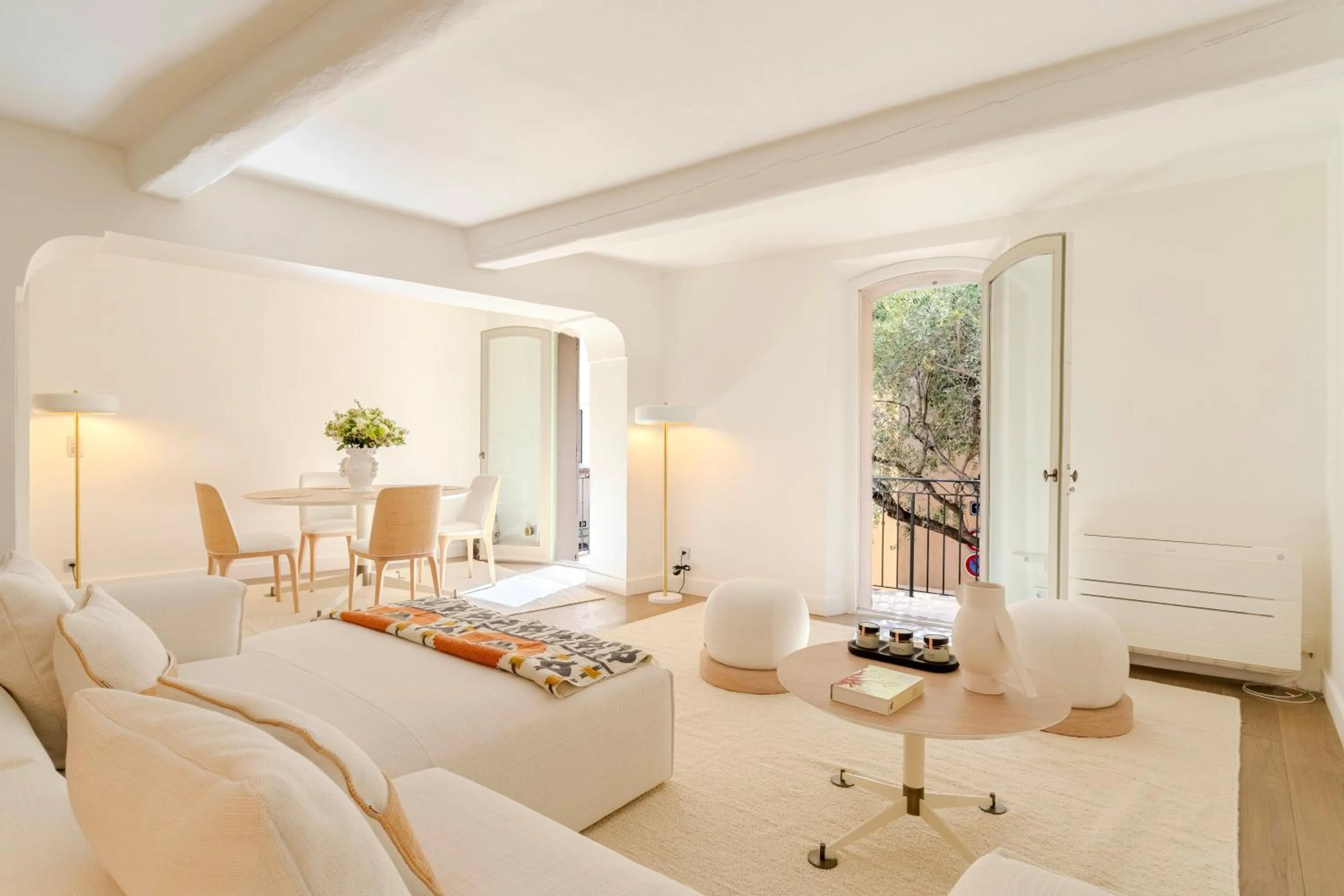 Living room in Le Yaca Saint-Tropez