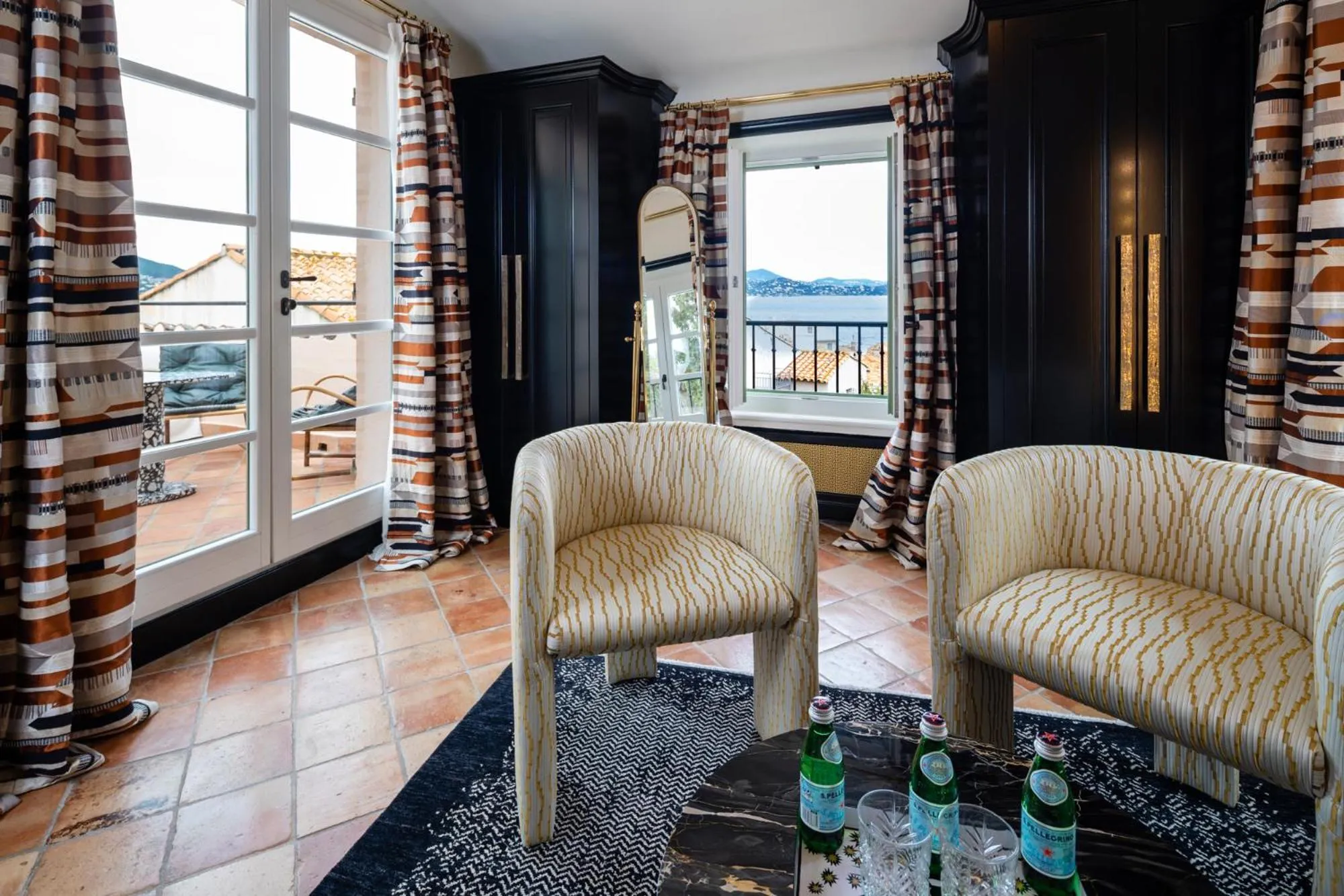 Bedroom in Le Yaca Saint-Tropez