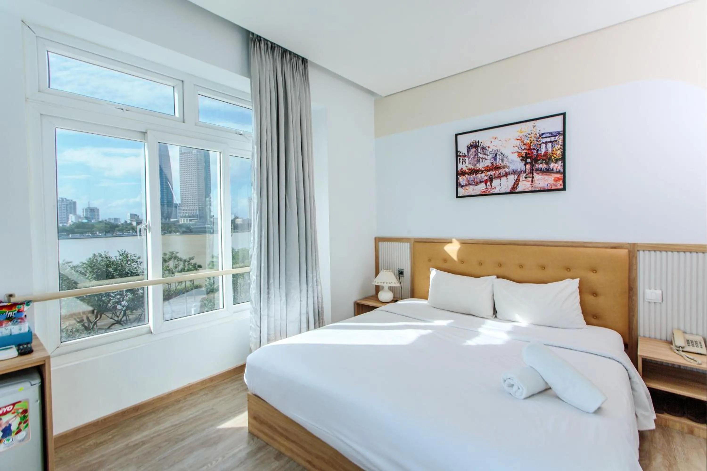 Photo of the whole room, Bed in Palmier Hotel - Art House Da Nang