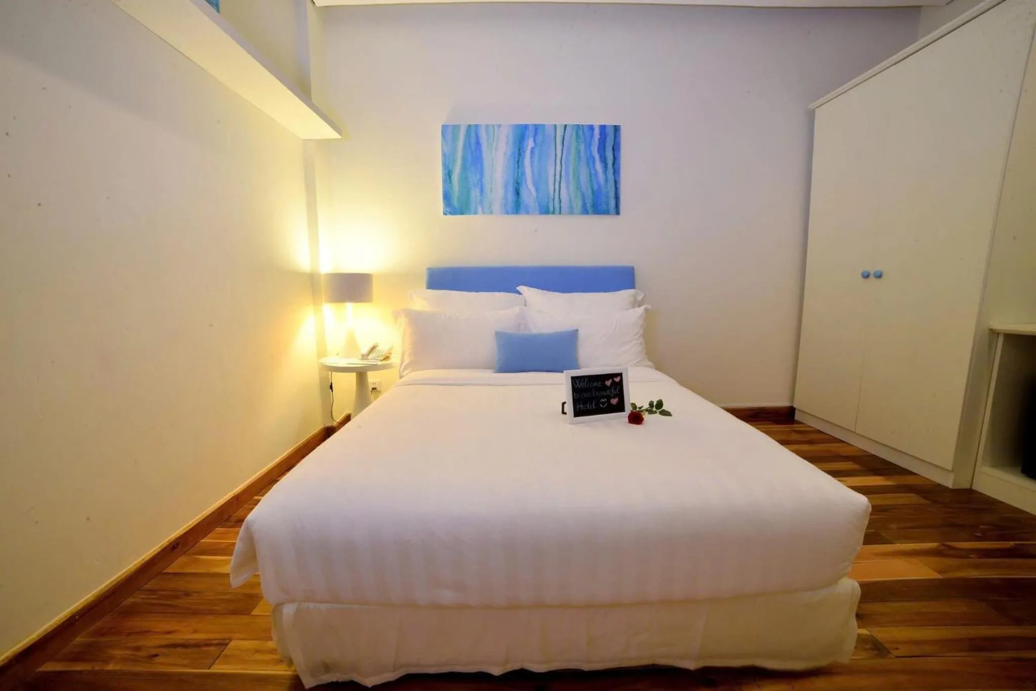 Bedroom, Bed in Palmier Hotel - Art House Da Nang