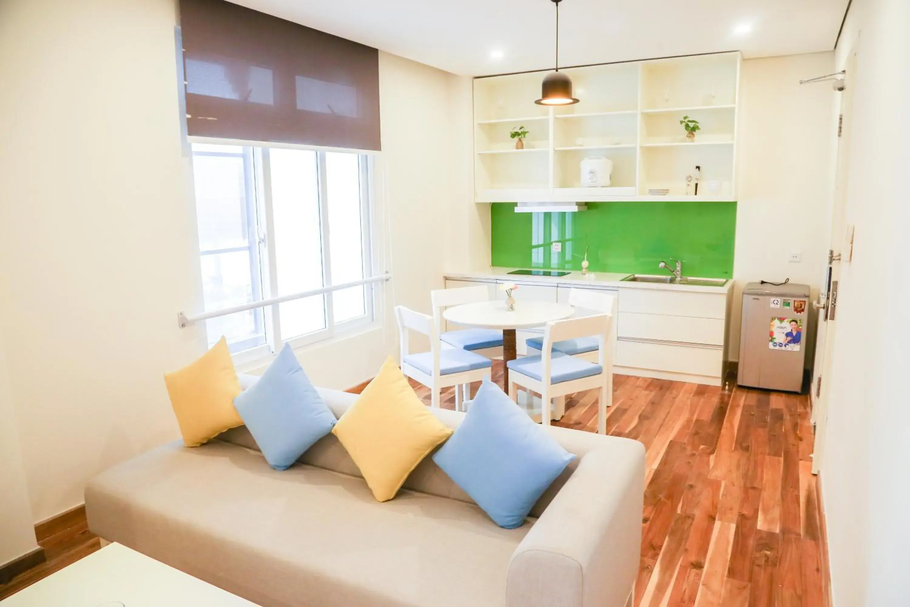 Living room in Palmier Hotel - Art House Da Nang Living room in Palmier Hotel - Art House Da Nang