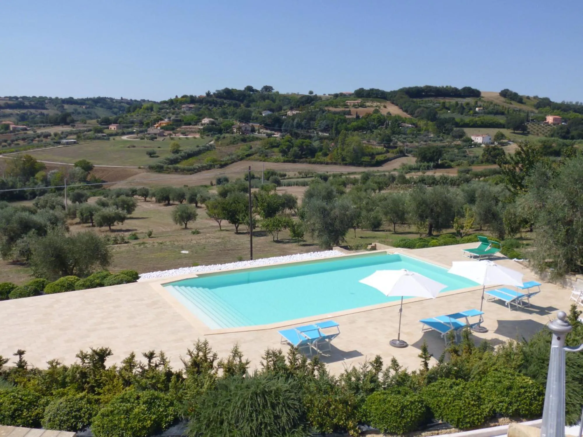Pool view in Nontiscordardimé B&B Villa Agriturismo