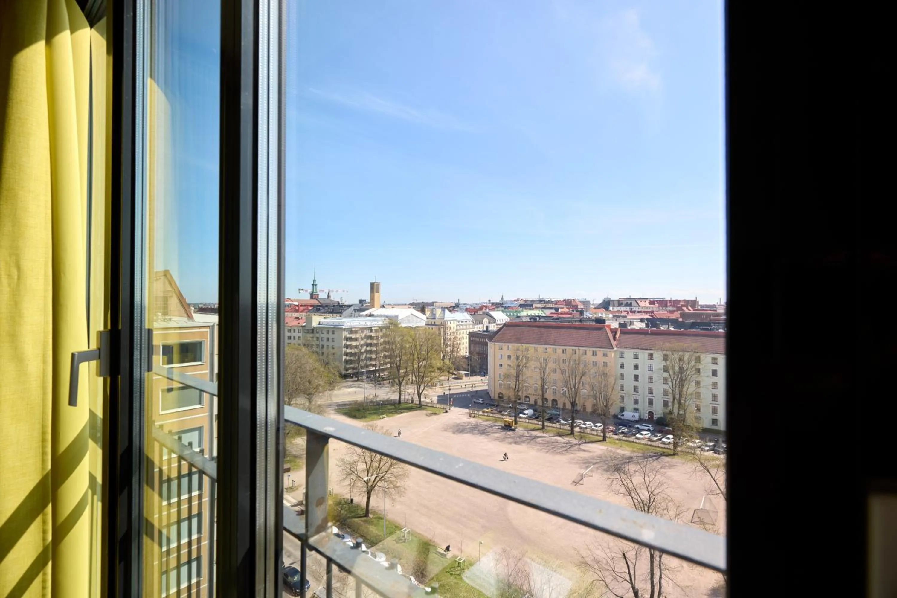 City view in Töölö Towers