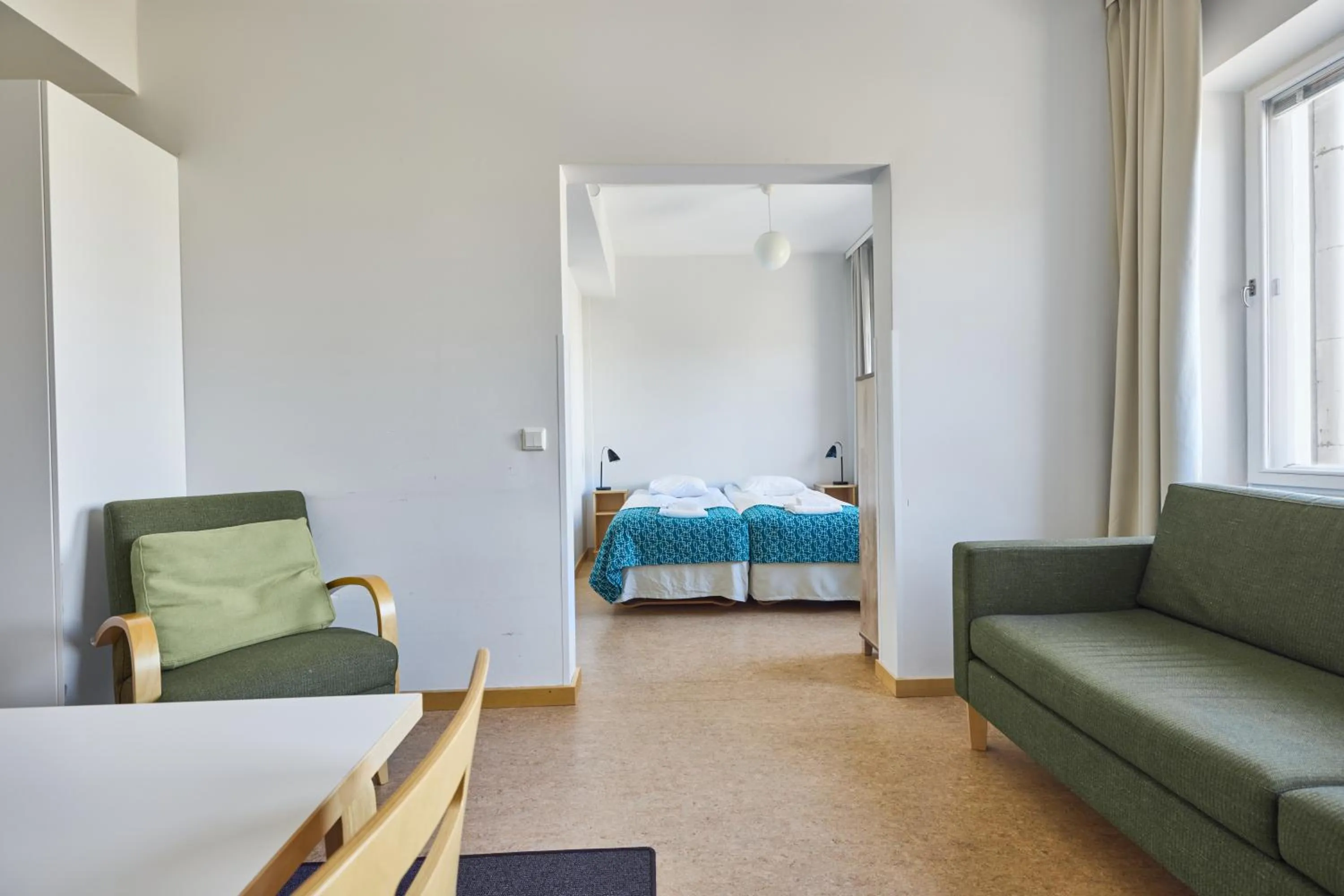 Bed in Töölö Towers