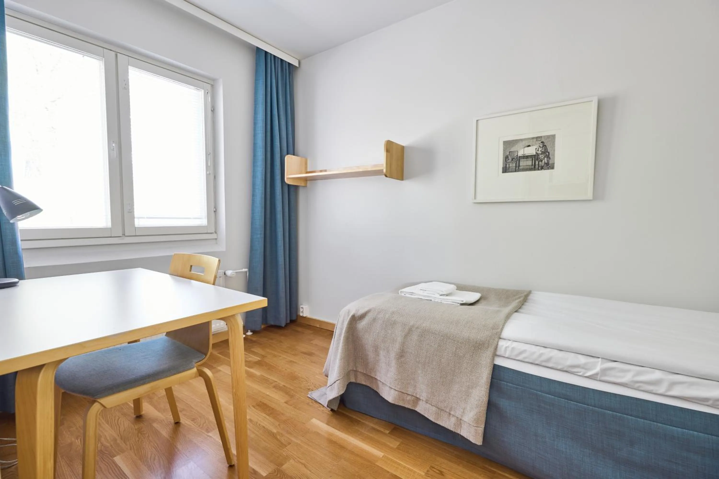 Bed in Töölö Towers