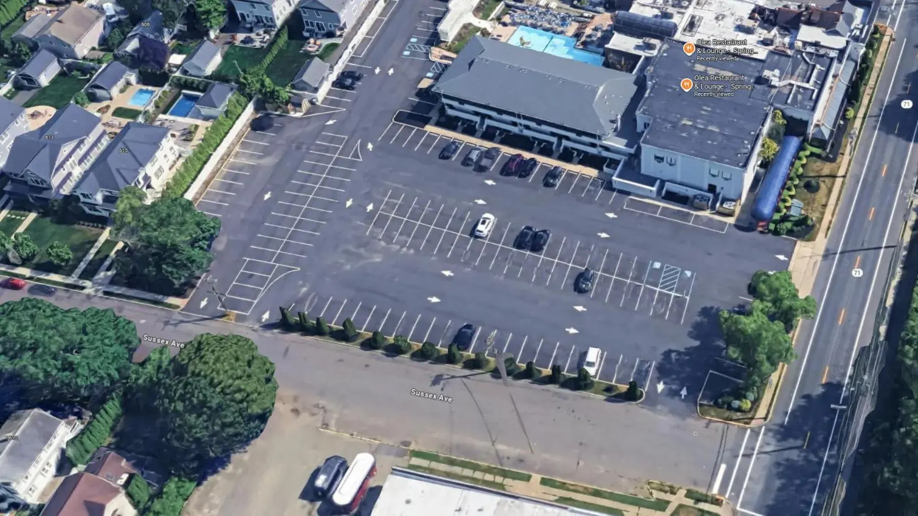 Bird's eye view in The Shore Club Bird's eye view in The Shore Club