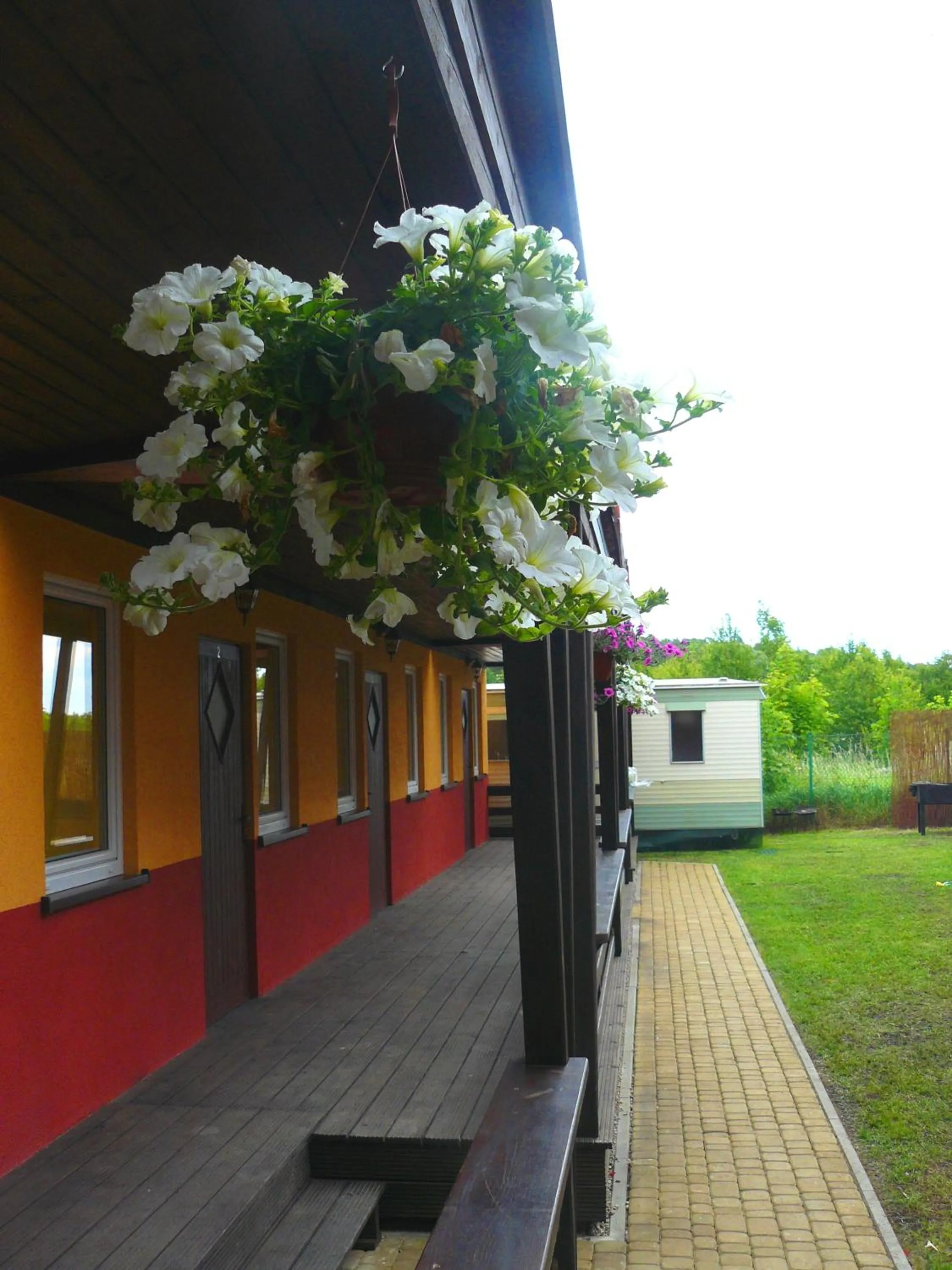 Balcony/Terrace in Ośrodek Wczasowy Belona - BON TURYSTYCZNY