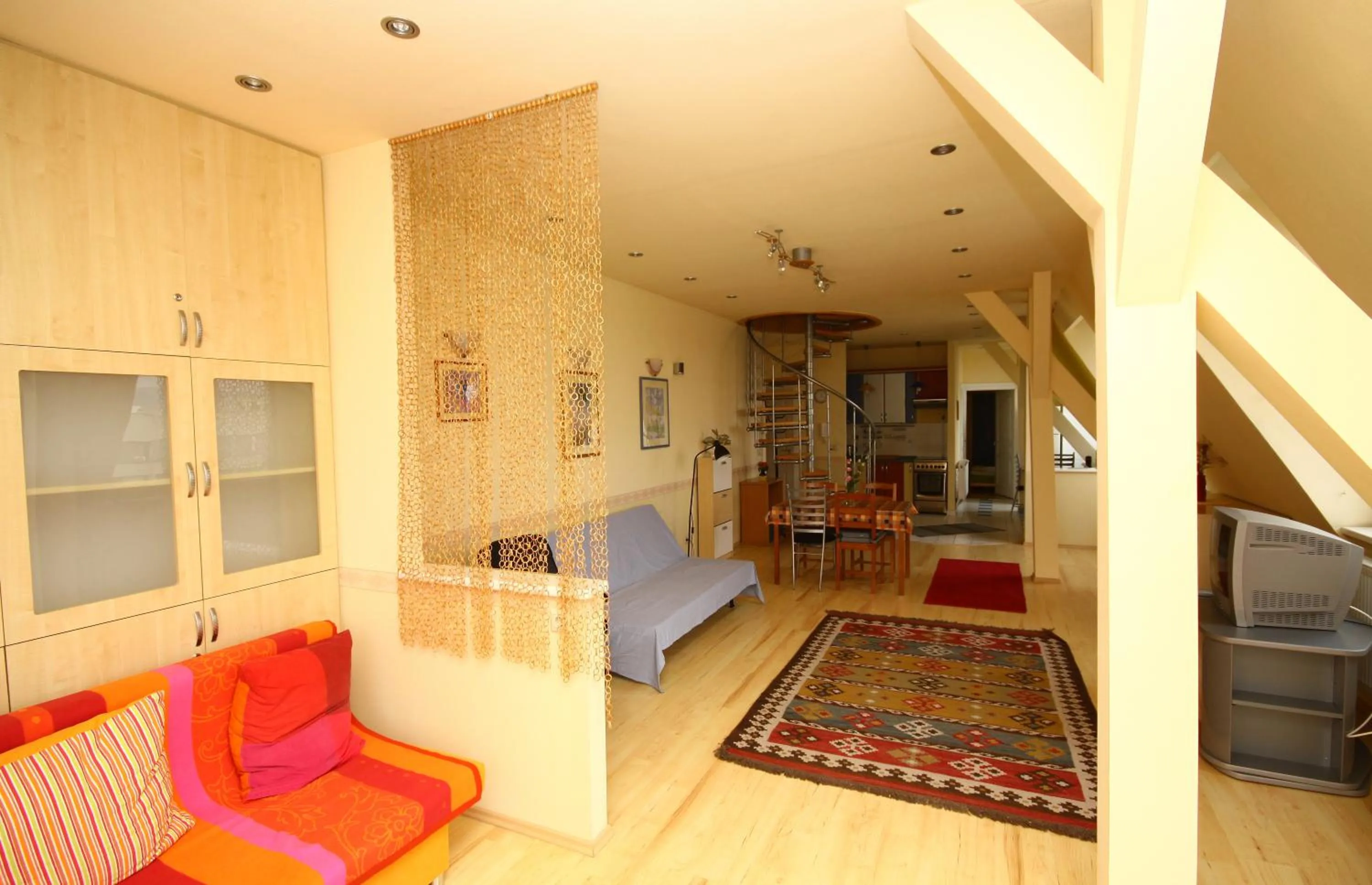 Living room in Pal's Hostel and Apartments