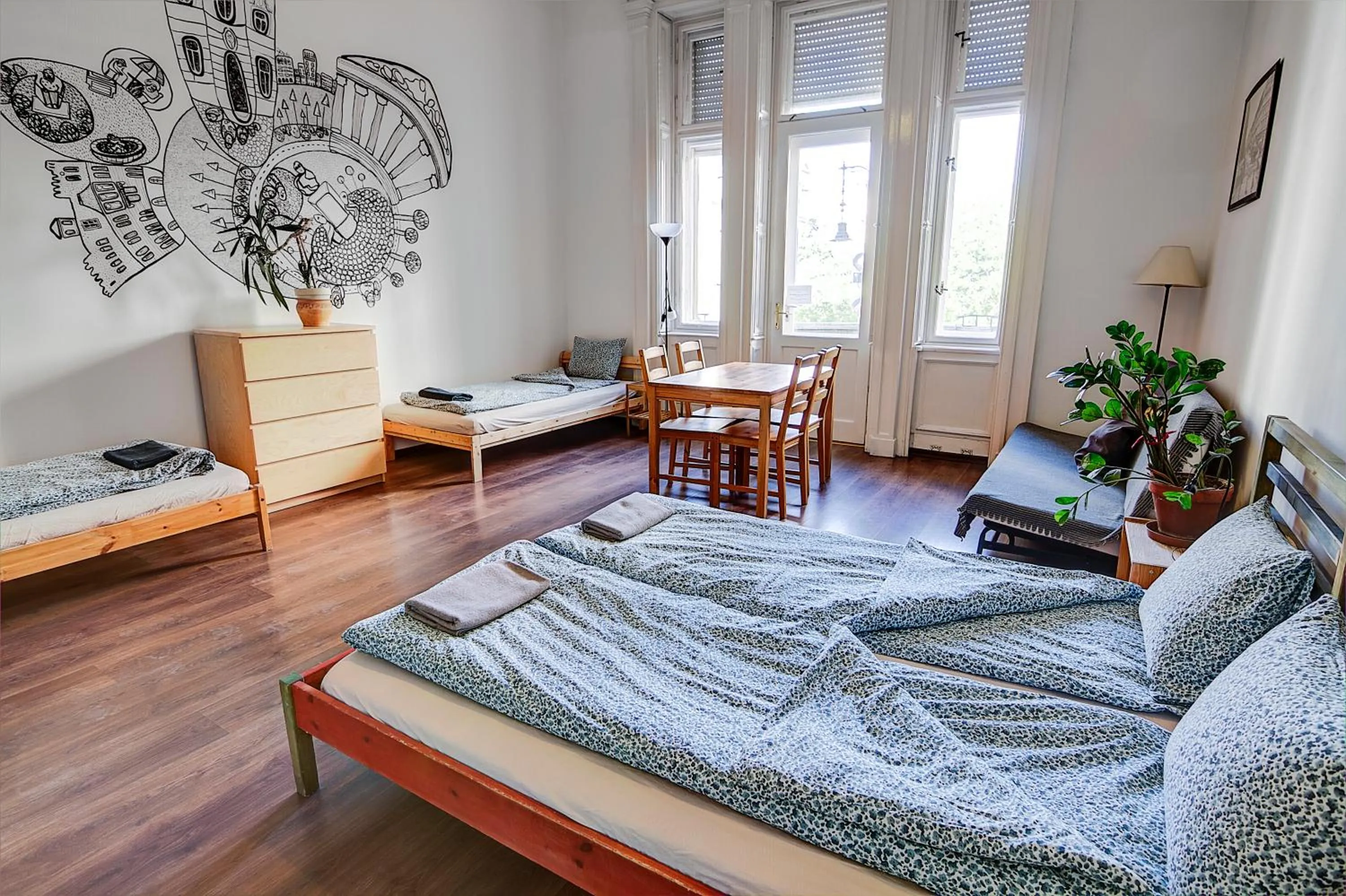 Bed in Pal's Hostel and Apartments