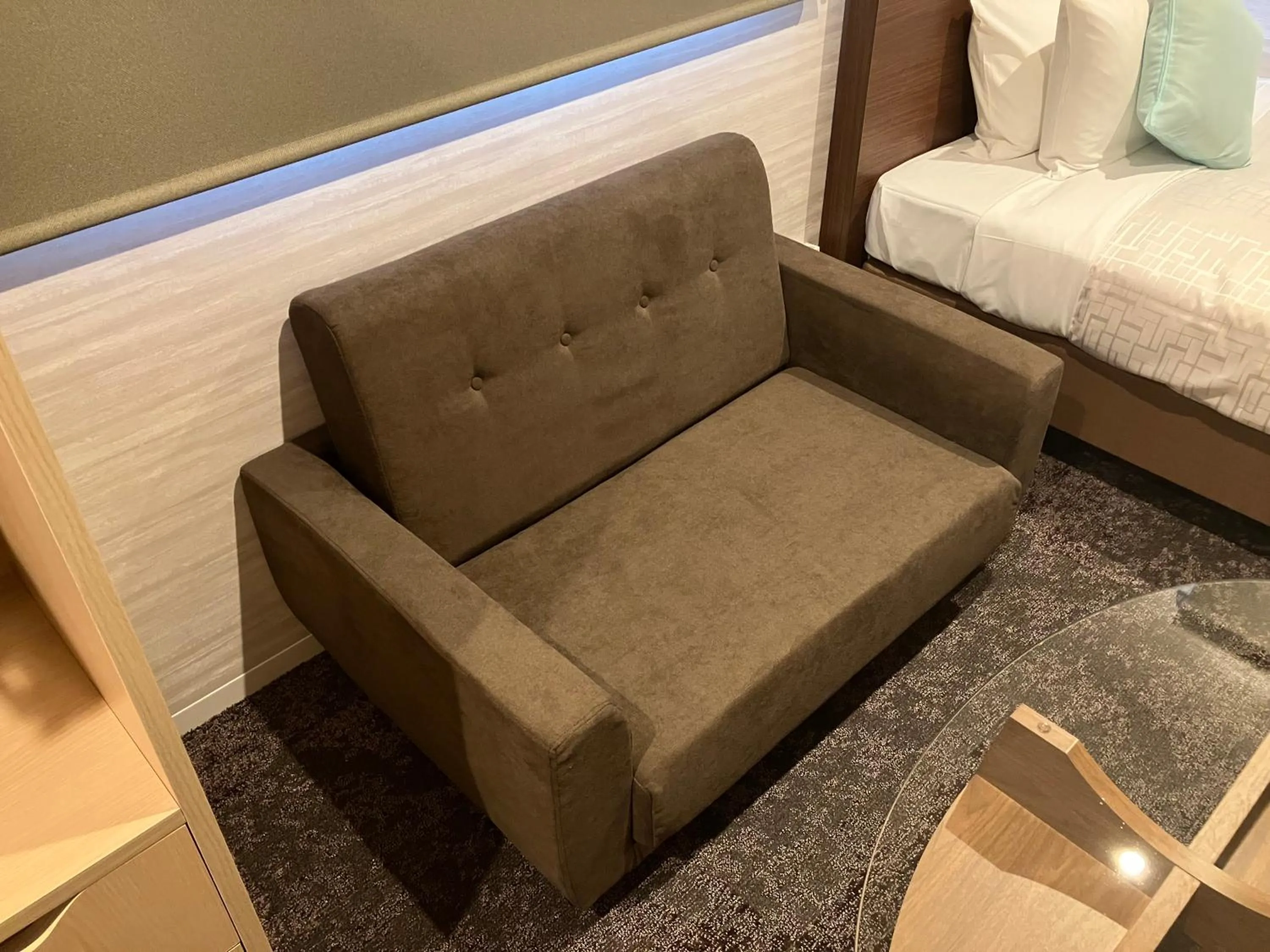 Bed in Hotel LiVEMAX Tendo