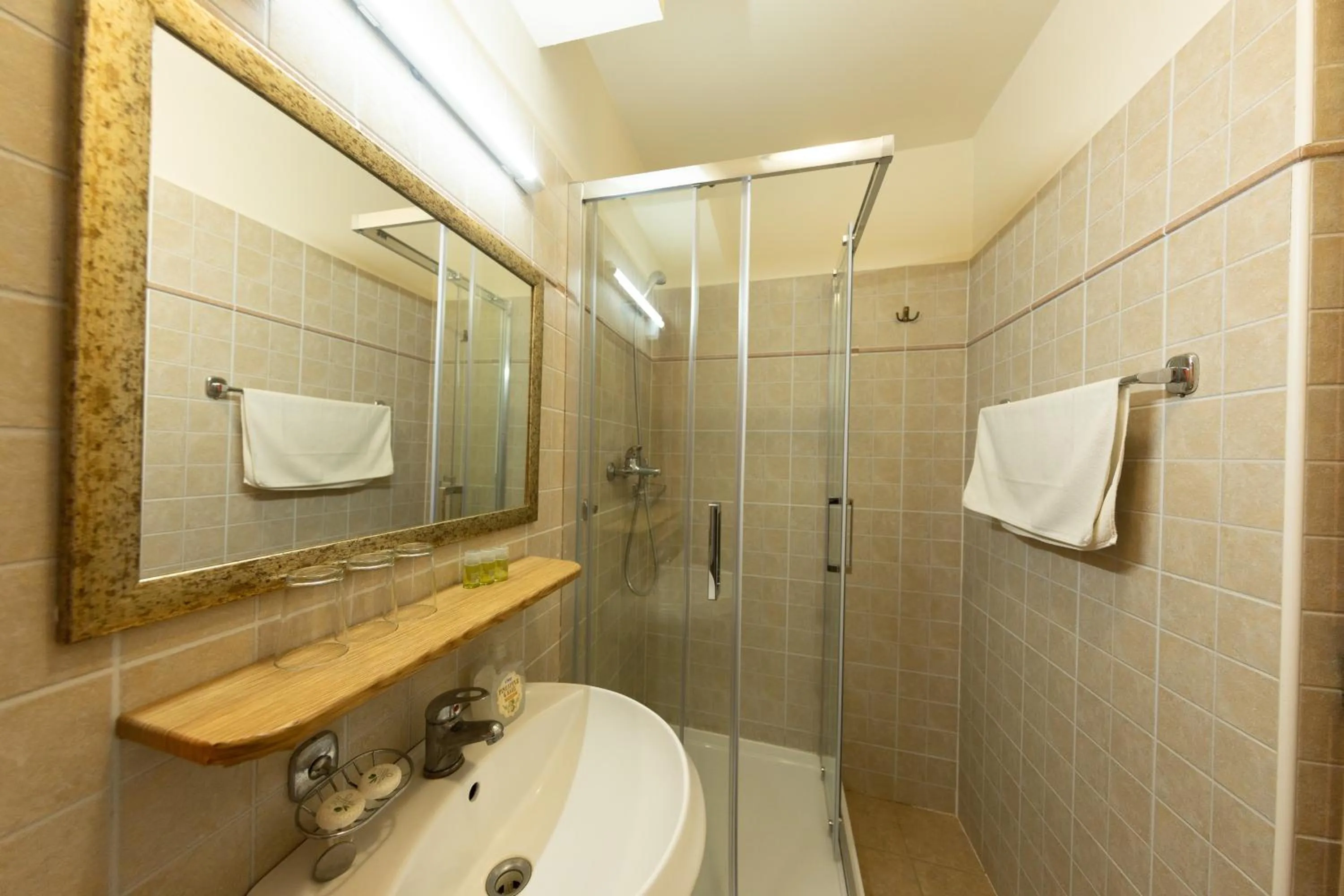 Shower in Pensiunea Bella Vita