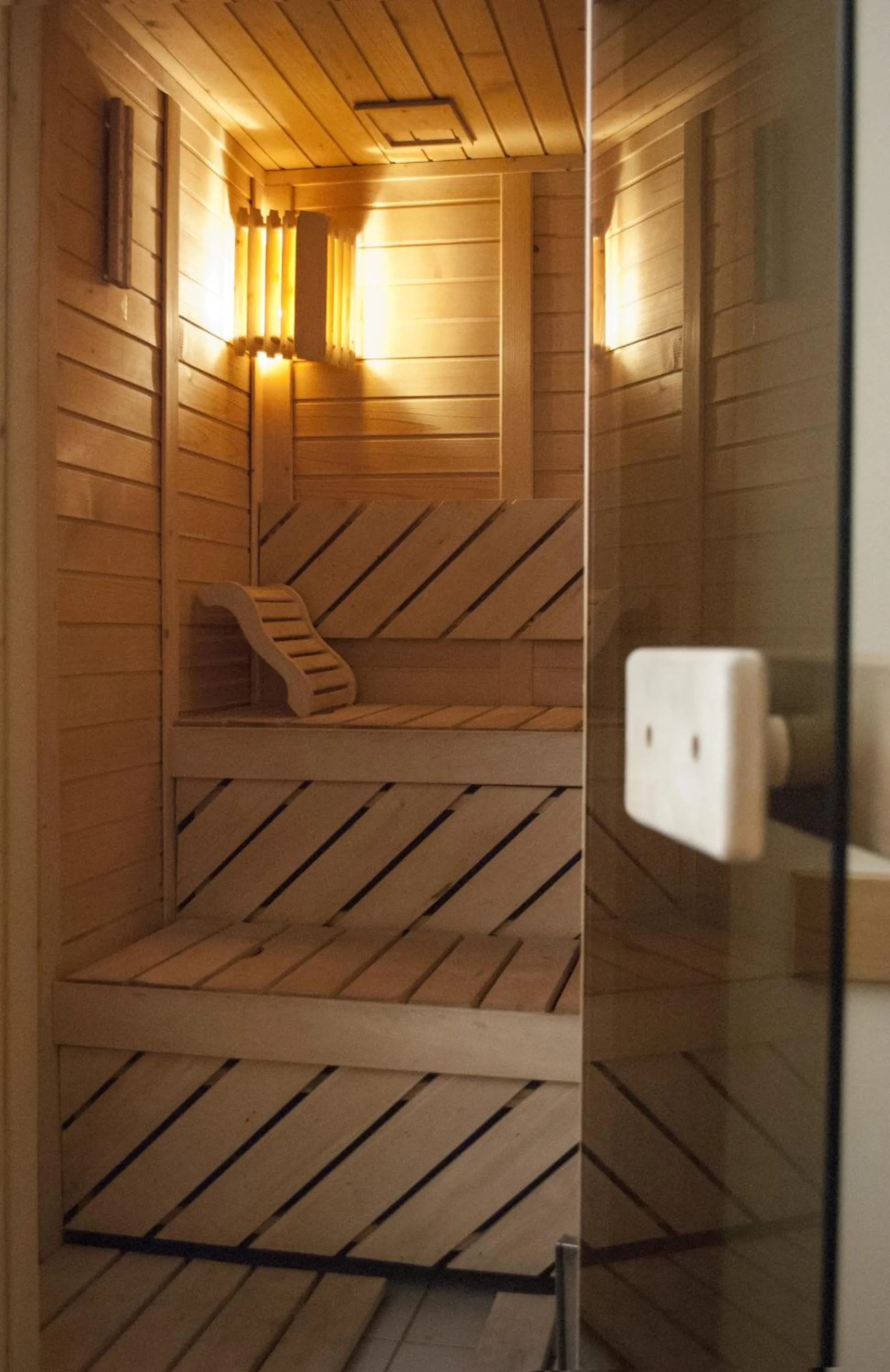 Sauna in Pensiunea Bella Vita