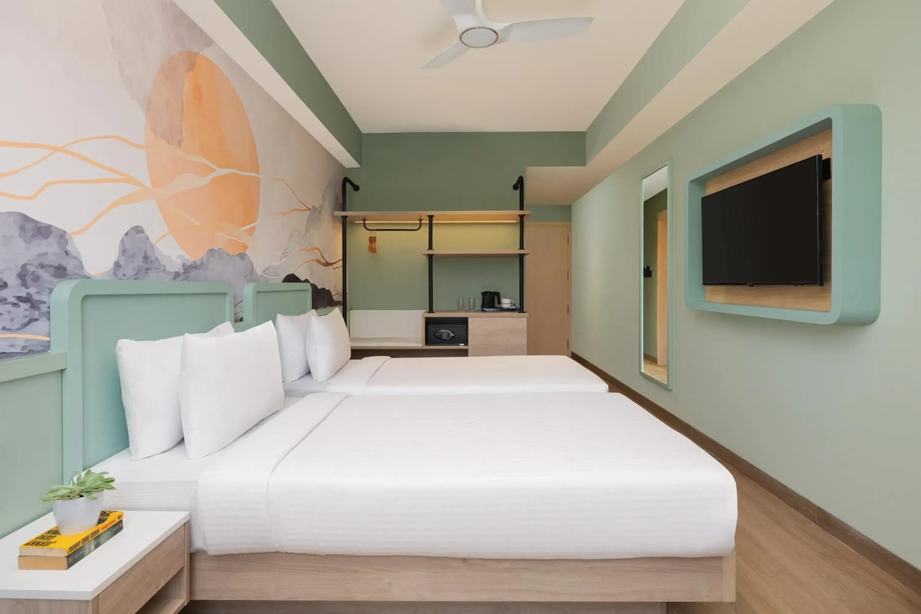 TV and multimedia, Bed in Ginger Dehradun, Rajpur Road TV and multimedia, Bed in Ginger Dehradun, Rajpur Road