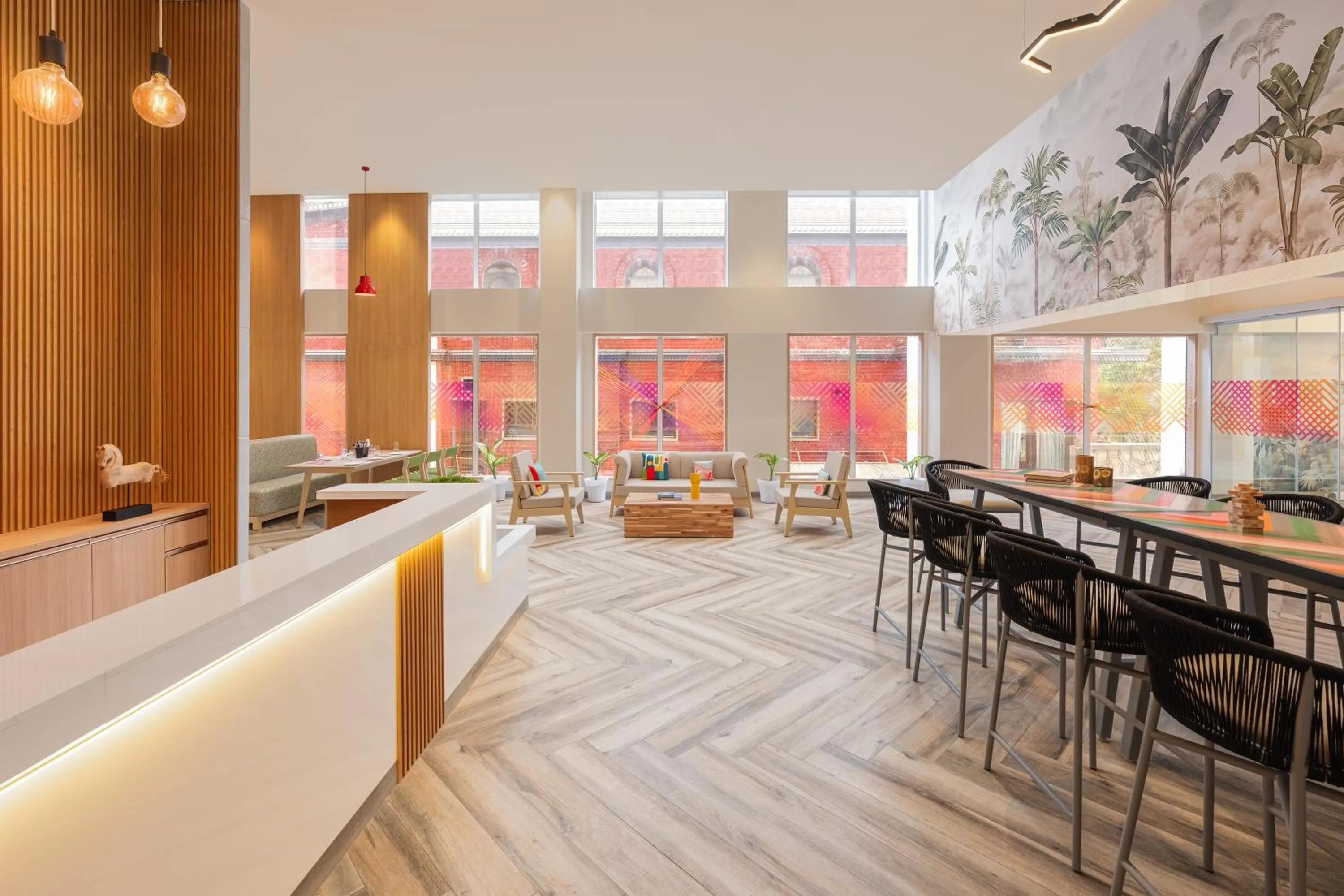 Lobby or reception in Ginger Dehradun, Rajpur Road