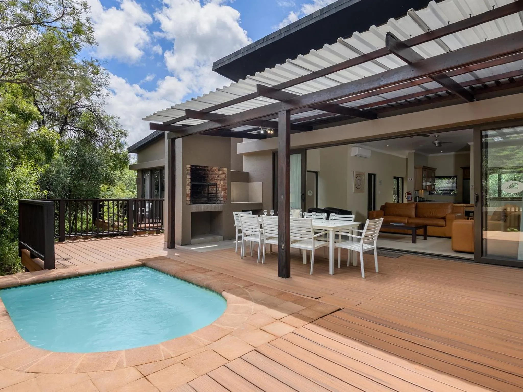 Patio in Monomotapa Village